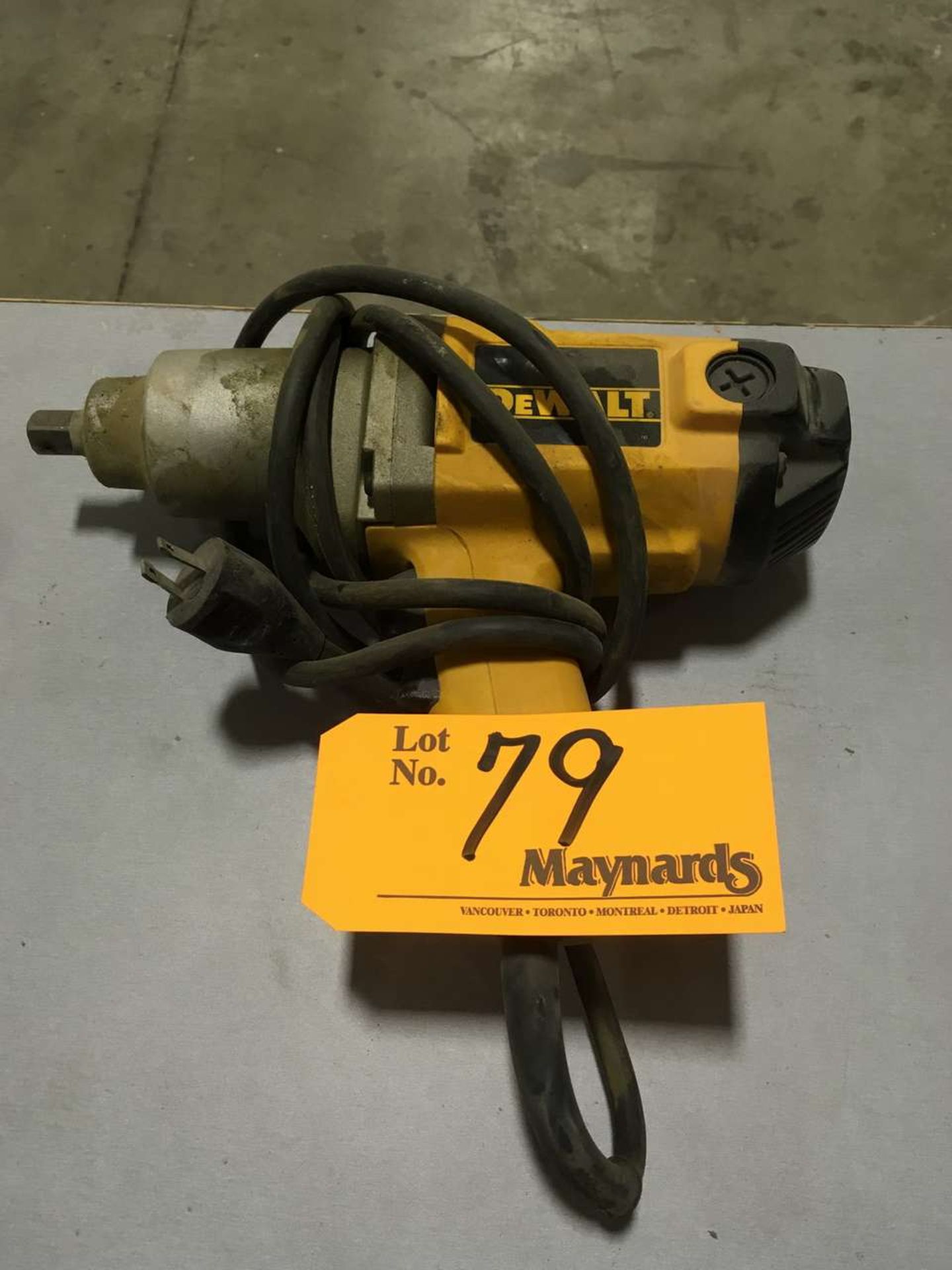 DeWalt DW290 Electric 1/2" Impact Wrench