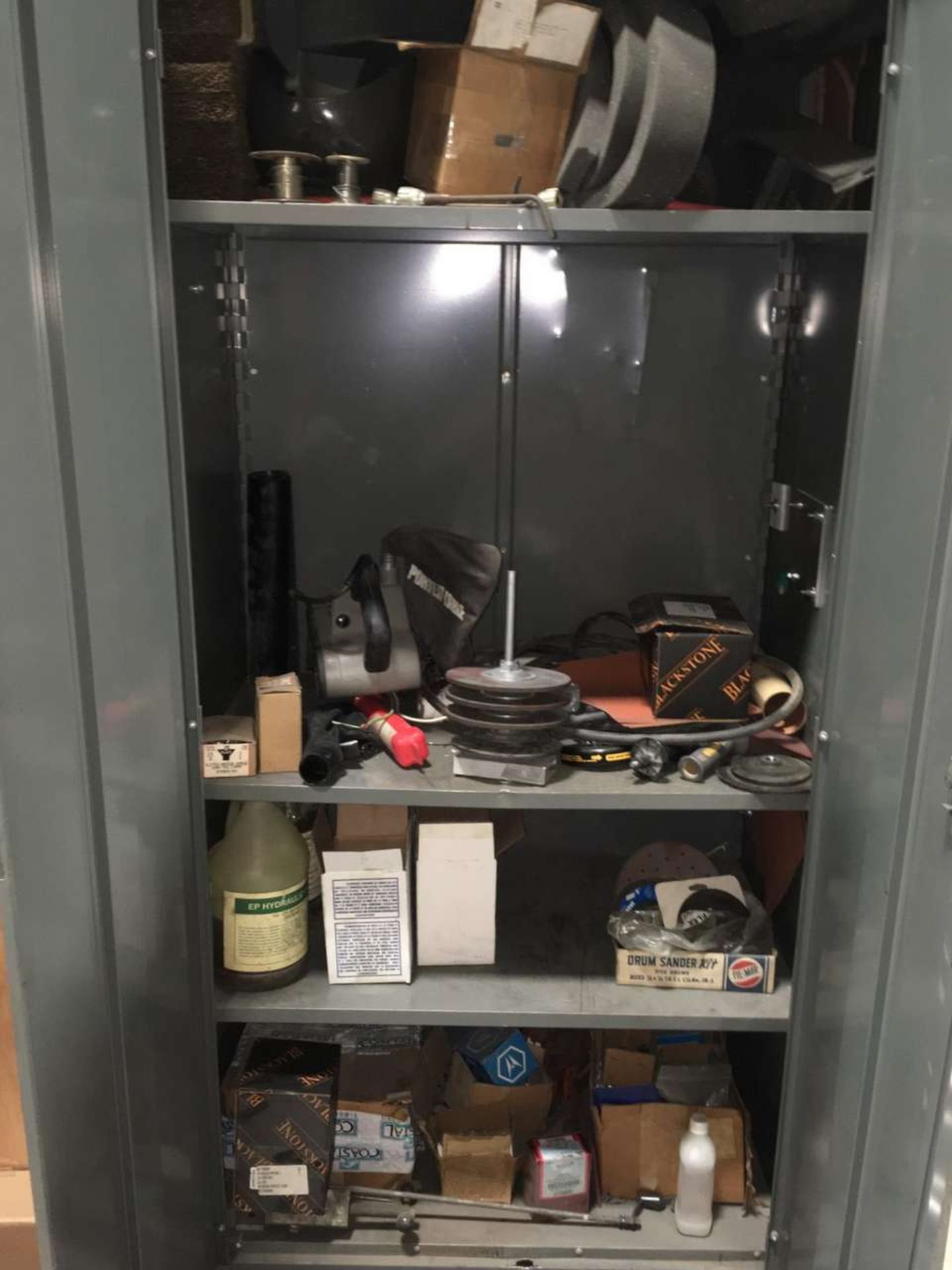 Lyon Aluminum Cabinet With Contents - Image 2 of 6