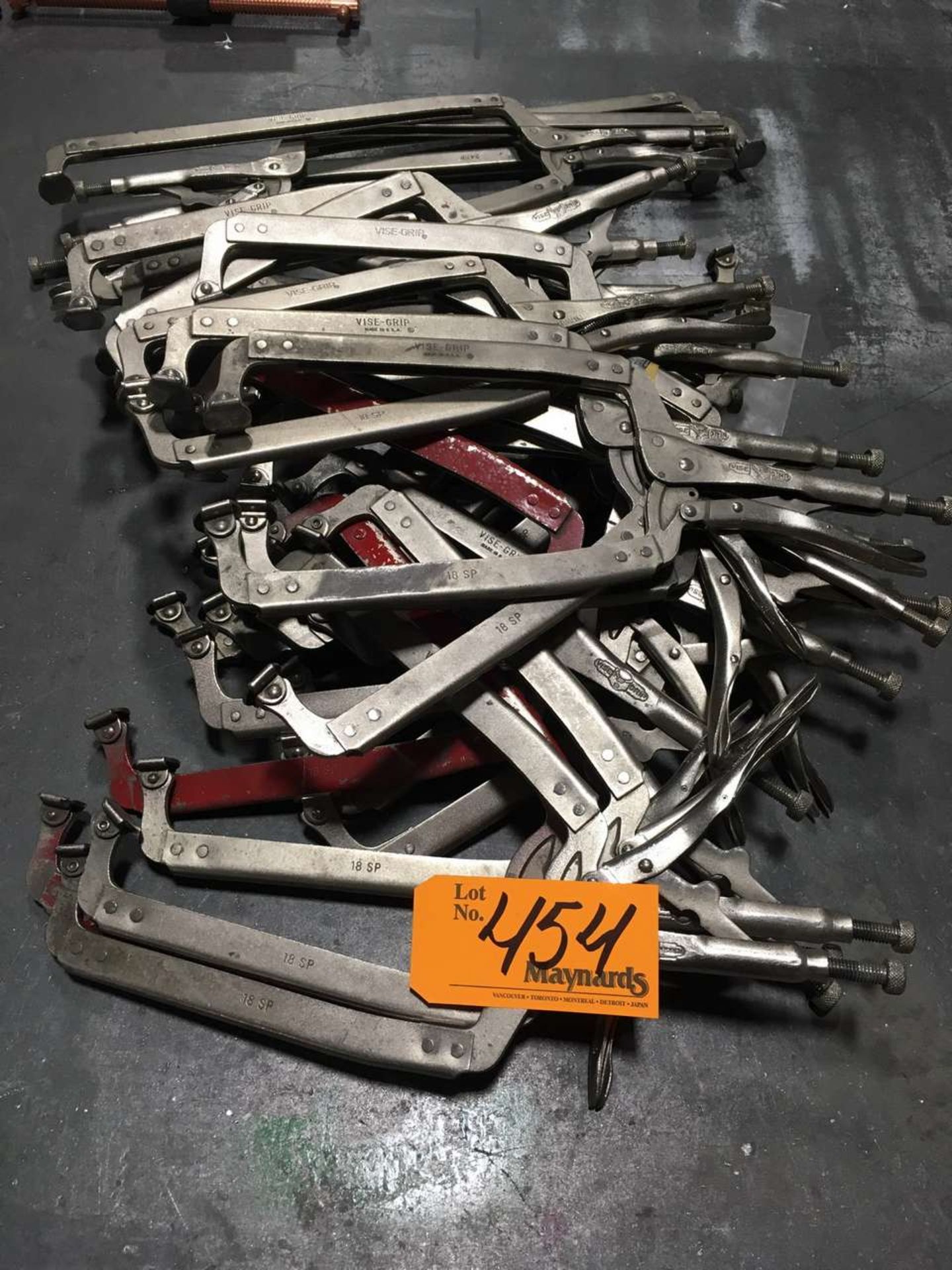 Vise-Grip (1) Lot Of C-Clamp Vises