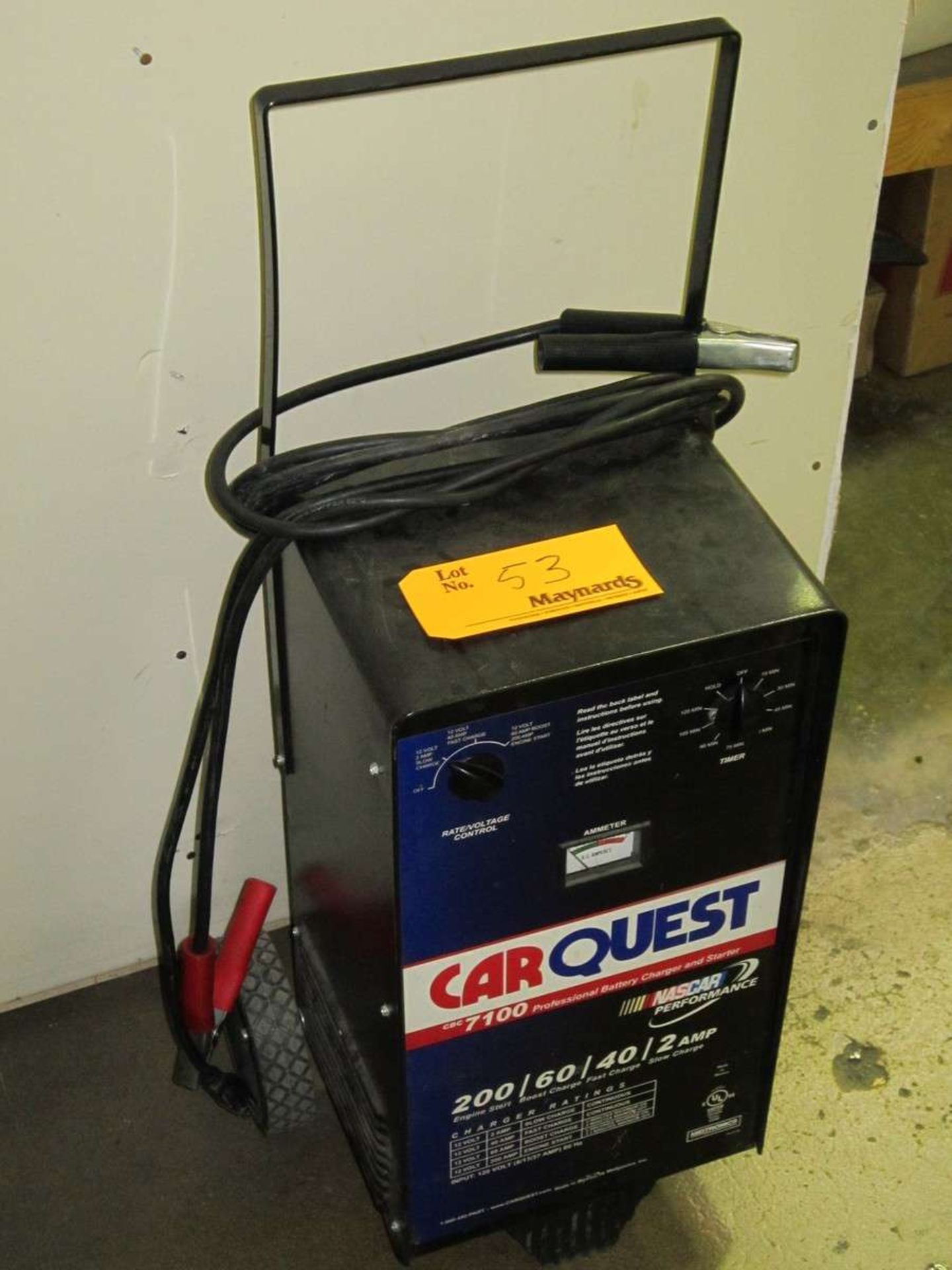 Carquest Battery Charger