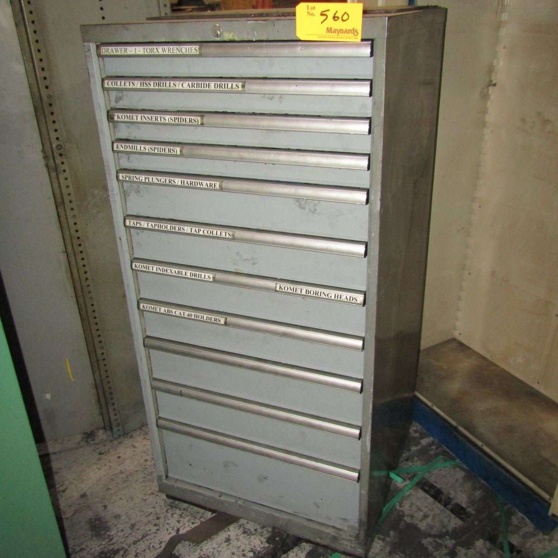 Lista 11-Drawer Heavy Duty Parts Cabinet