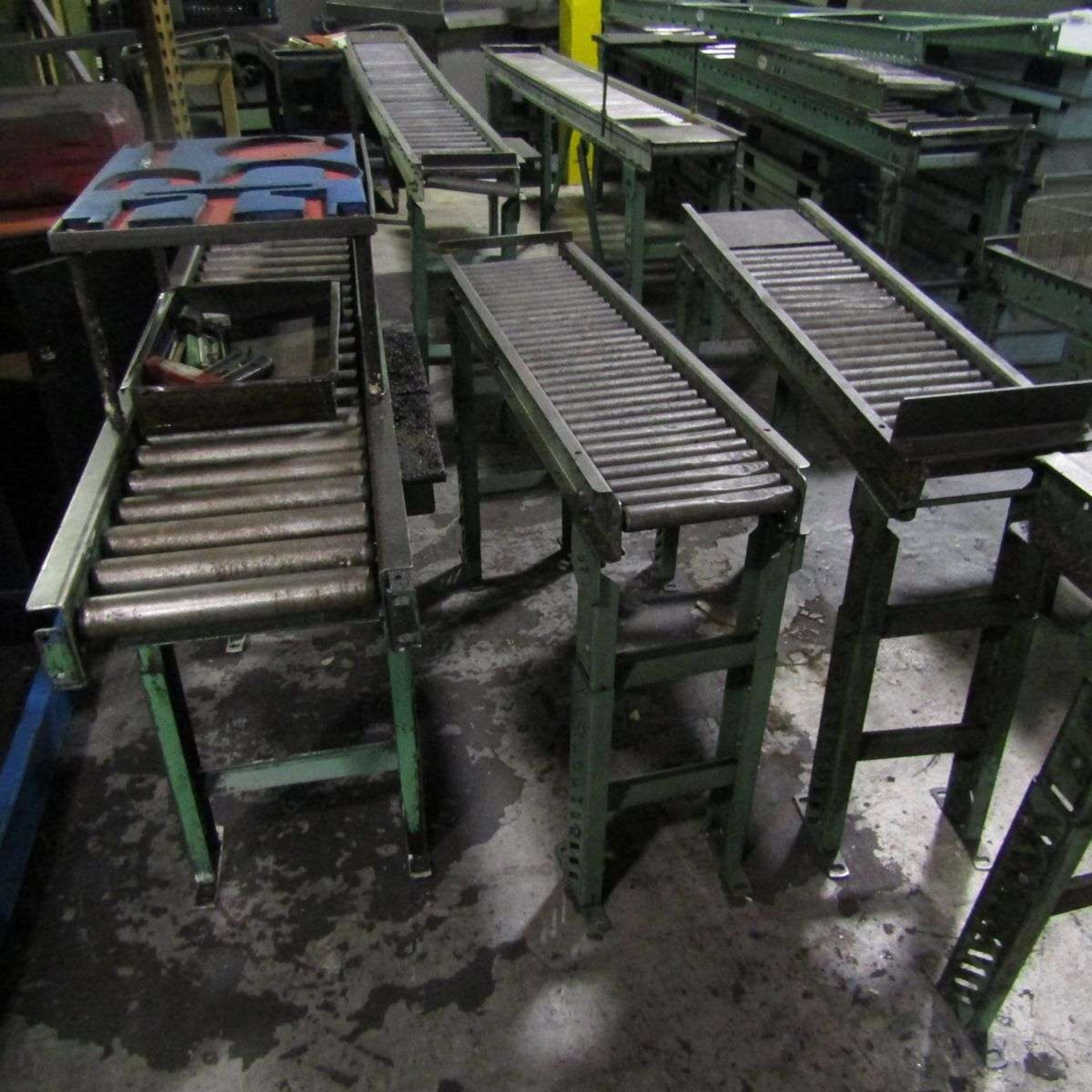 Sections of Various Style Roller Conveyor - Image 3 of 4