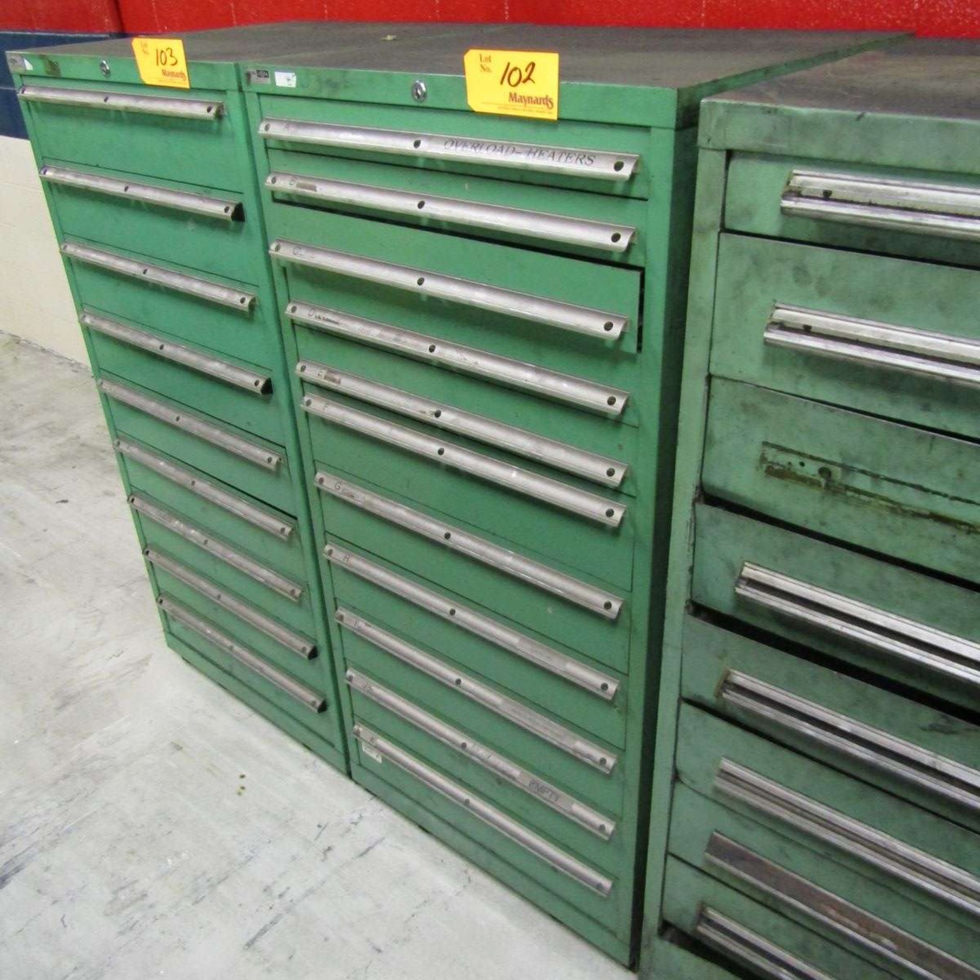 Lista 11-Drawer Heavy Duty Parts Cabinet