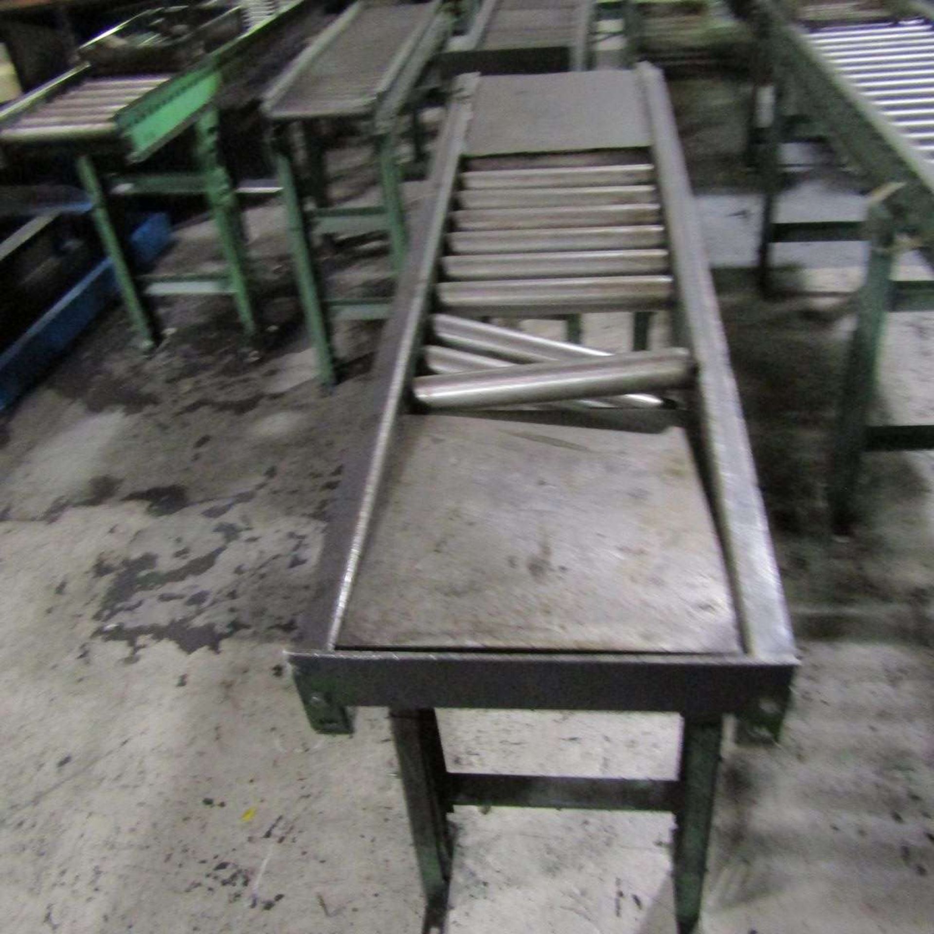 Sections of Various Style Roller Conveyor - Image 2 of 4