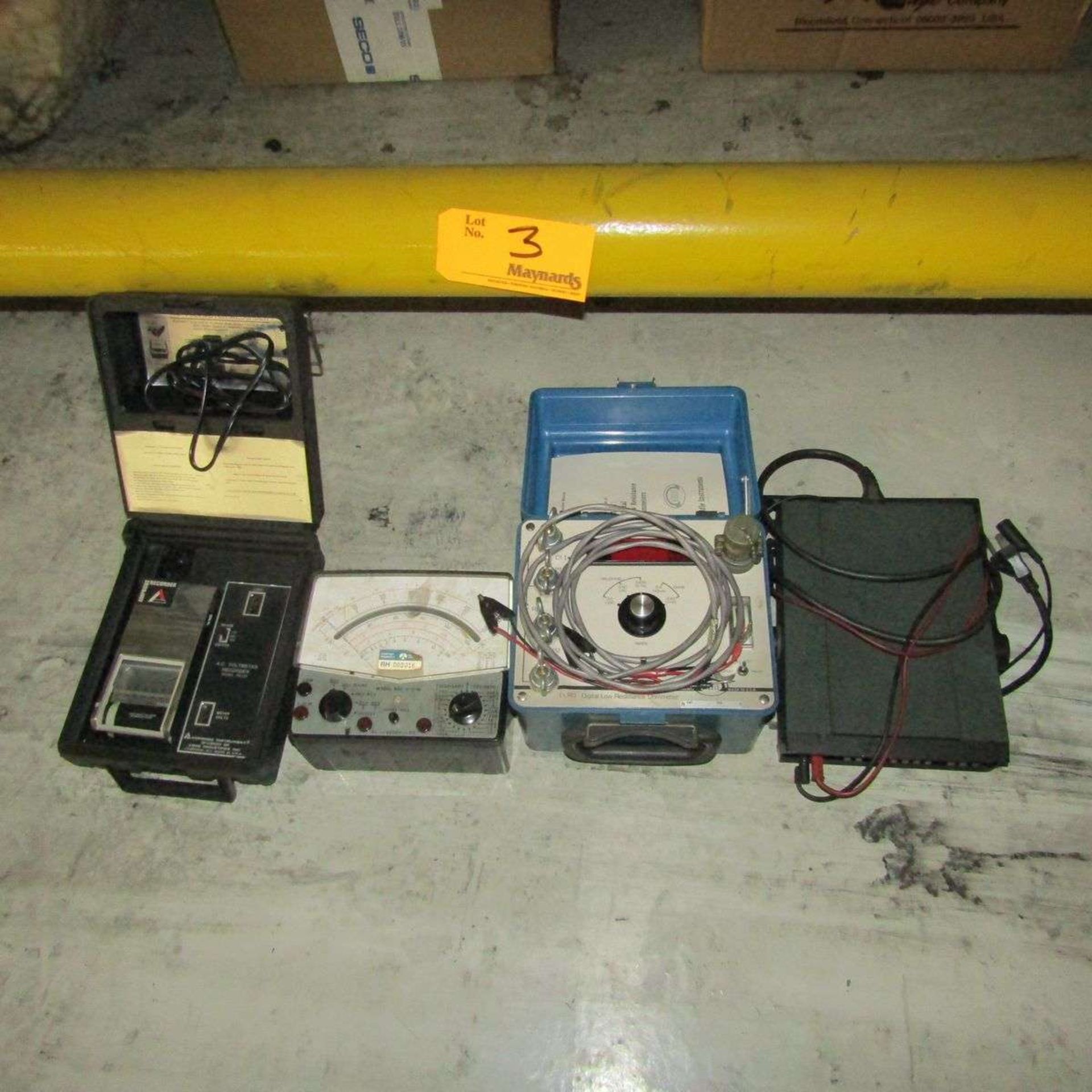 Lot of Electrical Testing Equipment to Include