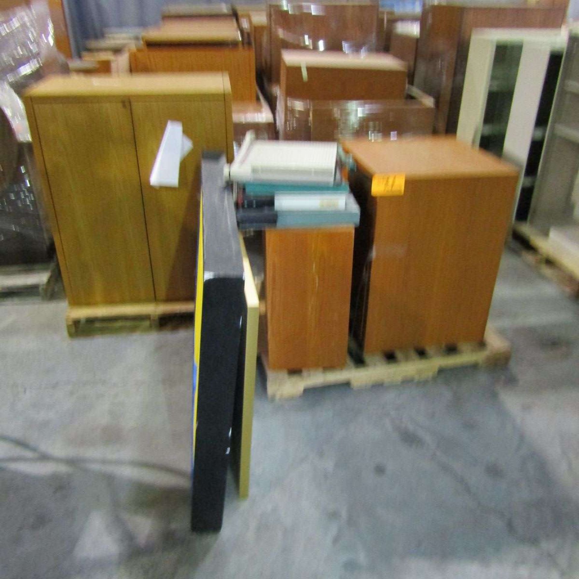 Lot of Various Size Wooden and Metal Cabinets