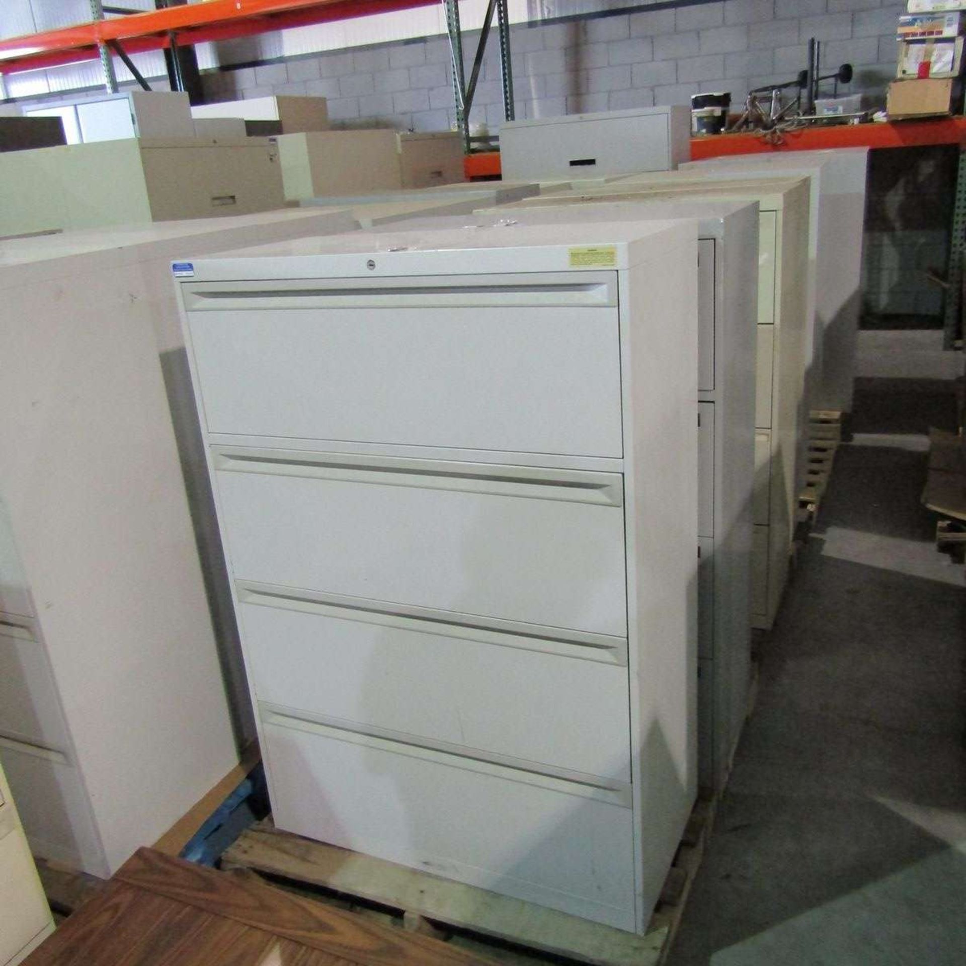 Lot of Various Size Wooden and Metal Cabinets - Bild 2 aus 4