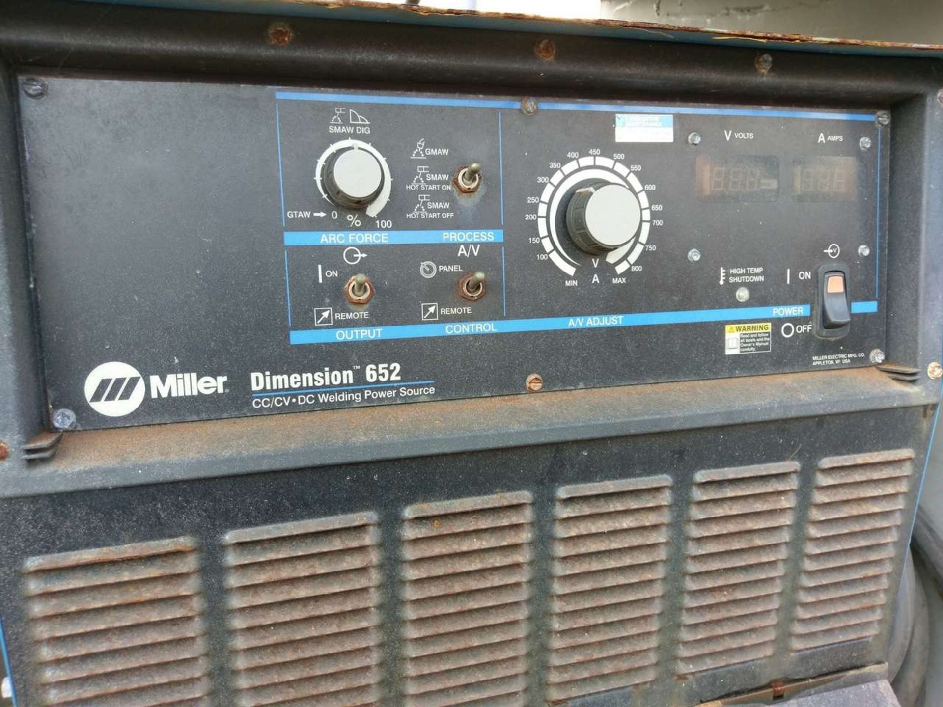 Miller Dimension 652 (2) CC/CV DC Welding Power Sources - Image 8 of 11