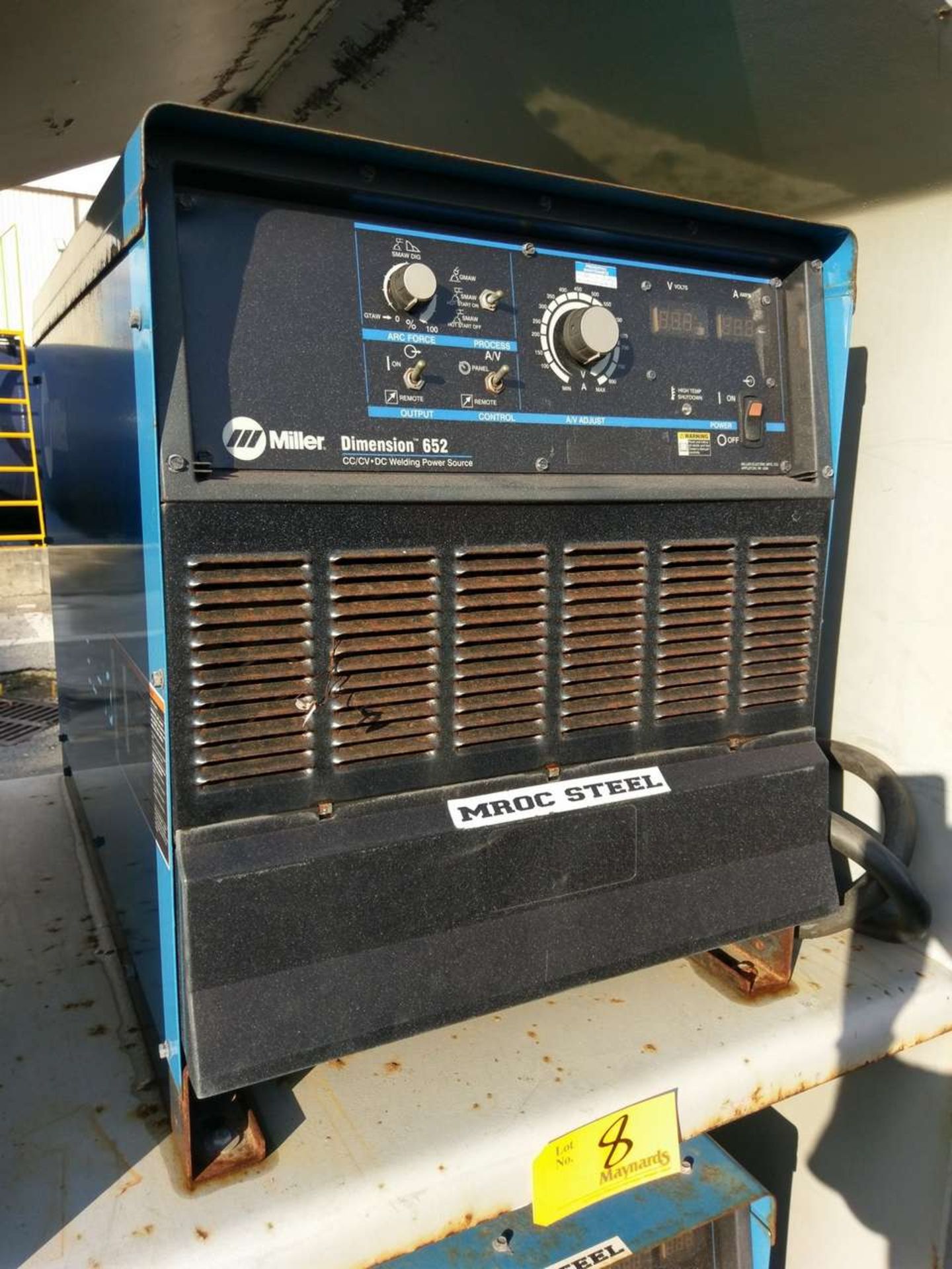 Miller Dimension 652 (2) CC/CV DC Welding Power Sources - Image 2 of 11