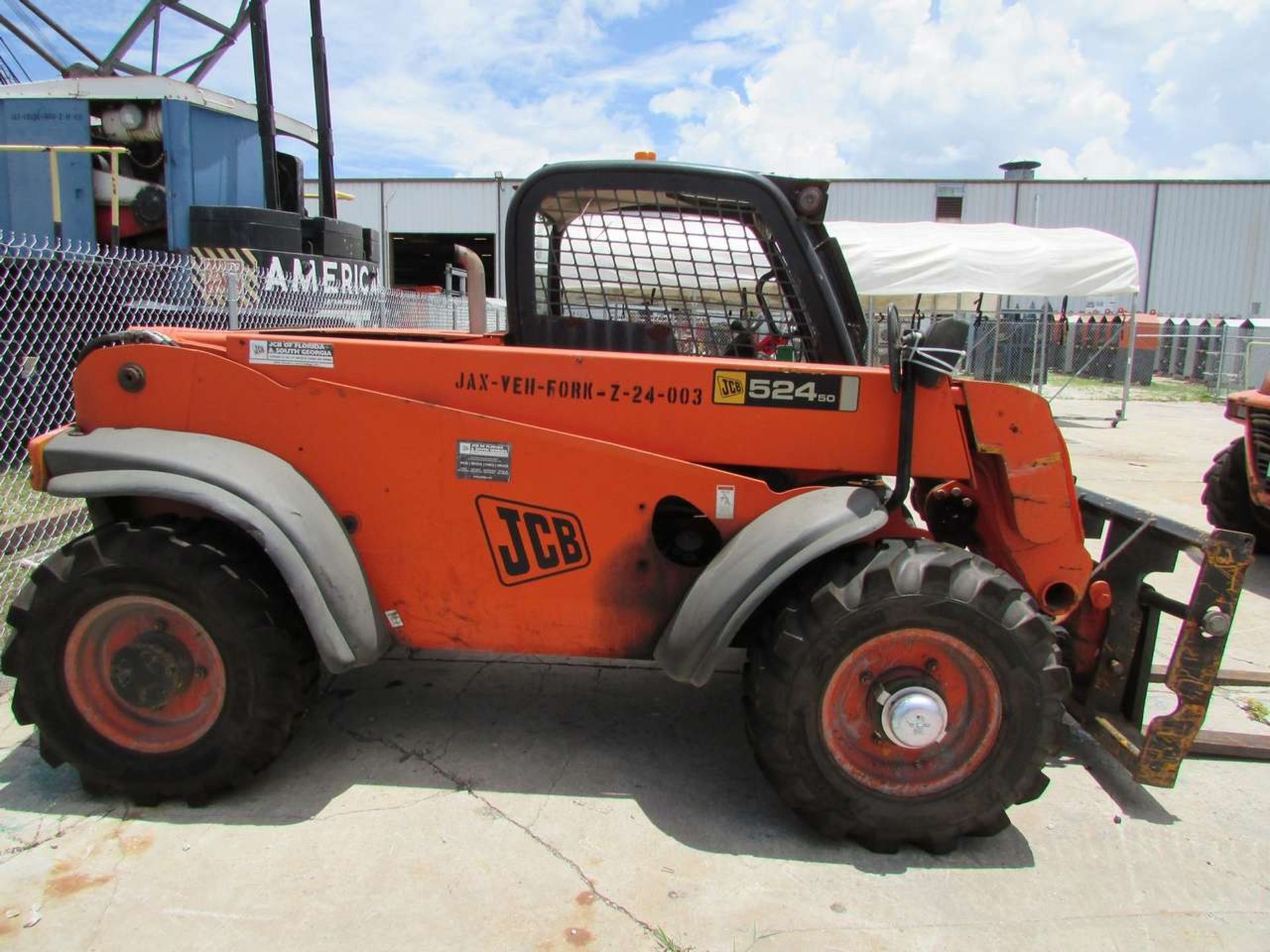 2009 JCB 524 50 4WS Diesel Telescoping All Terrain Fork Truck - Image 7 of 13