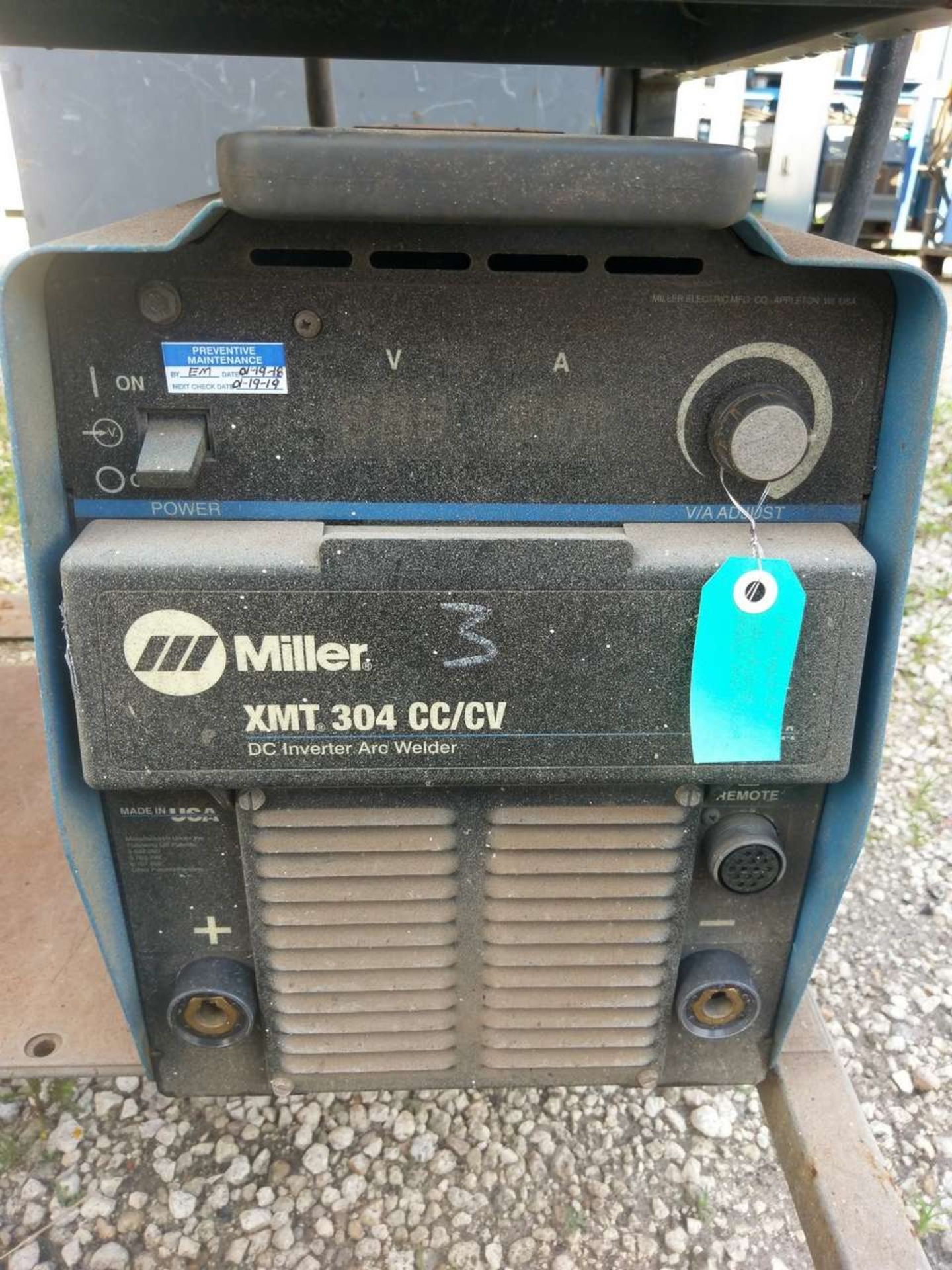 Miller XMT 304 CC/CV (4) DC Inverter Arc Welder - Image 15 of 19