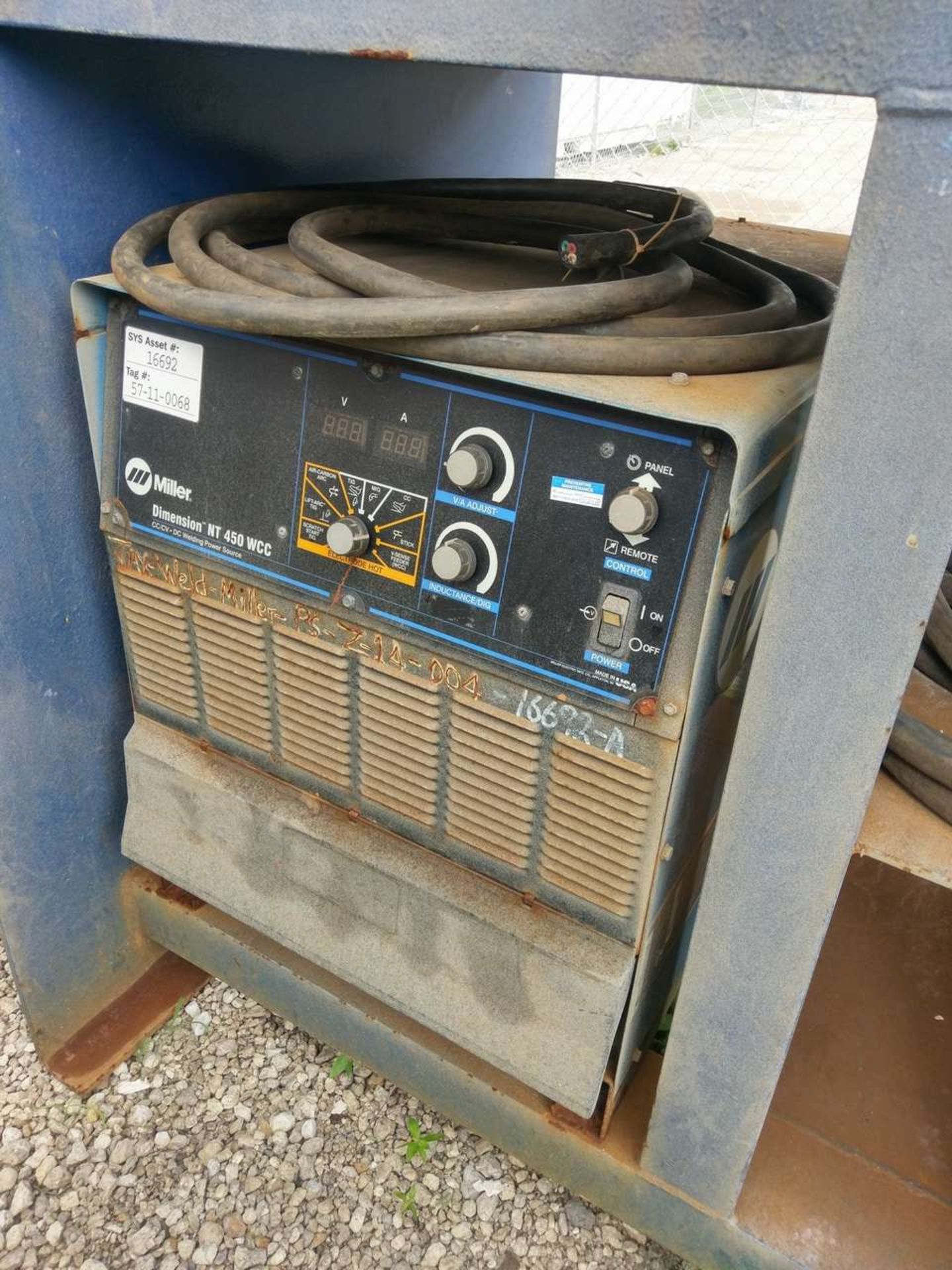 Miller Dimension NT 450 WCC (4) CC/CV DC Welding Power Sources - Image 13 of 22