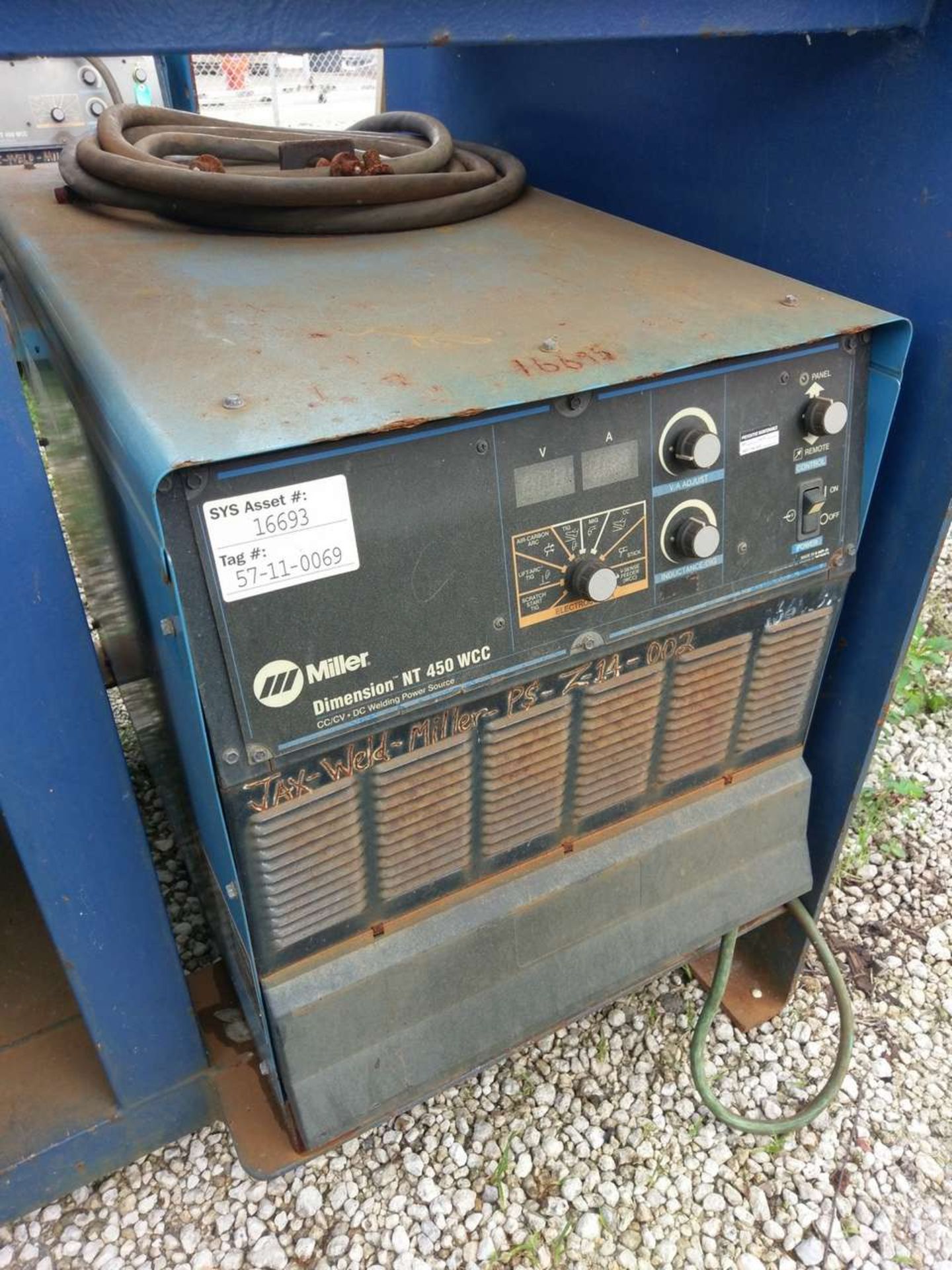 Miller Dimension NT 450 WCC (2) CC/CV DC Welding Power Sources - Image 8 of 12