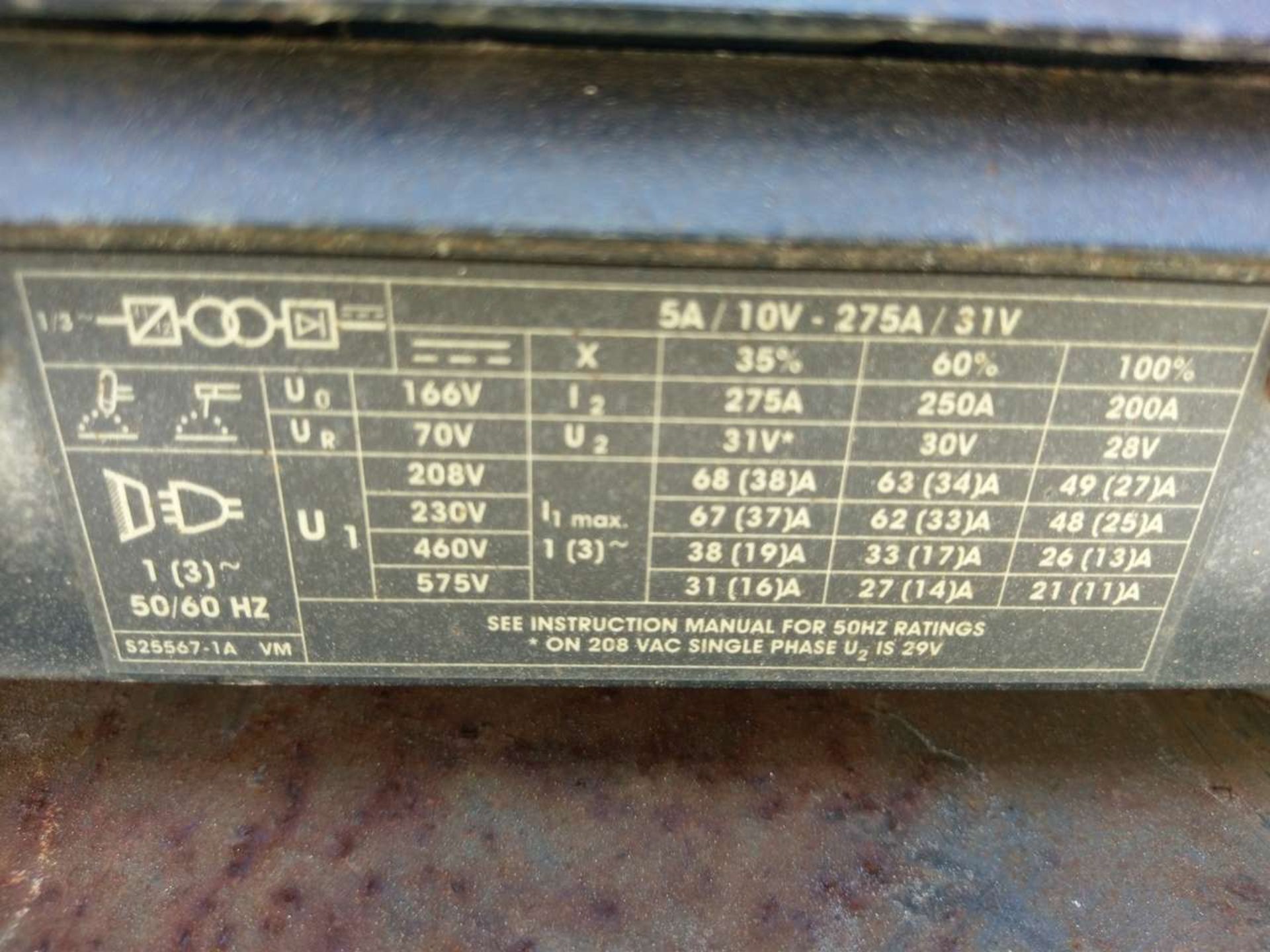 Lincoln Electric Invertec V-275 S (4) Welding Power Source - Image 5 of 16