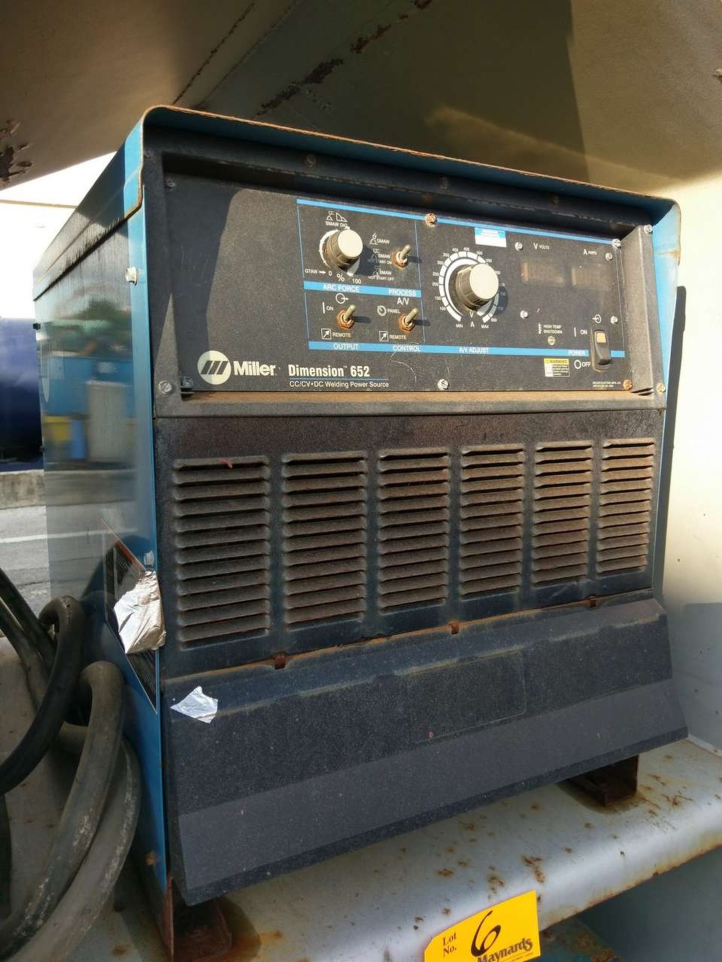 Miller Dimension 652 (2) CC/CV DC Welding Power Sources - Image 2 of 11