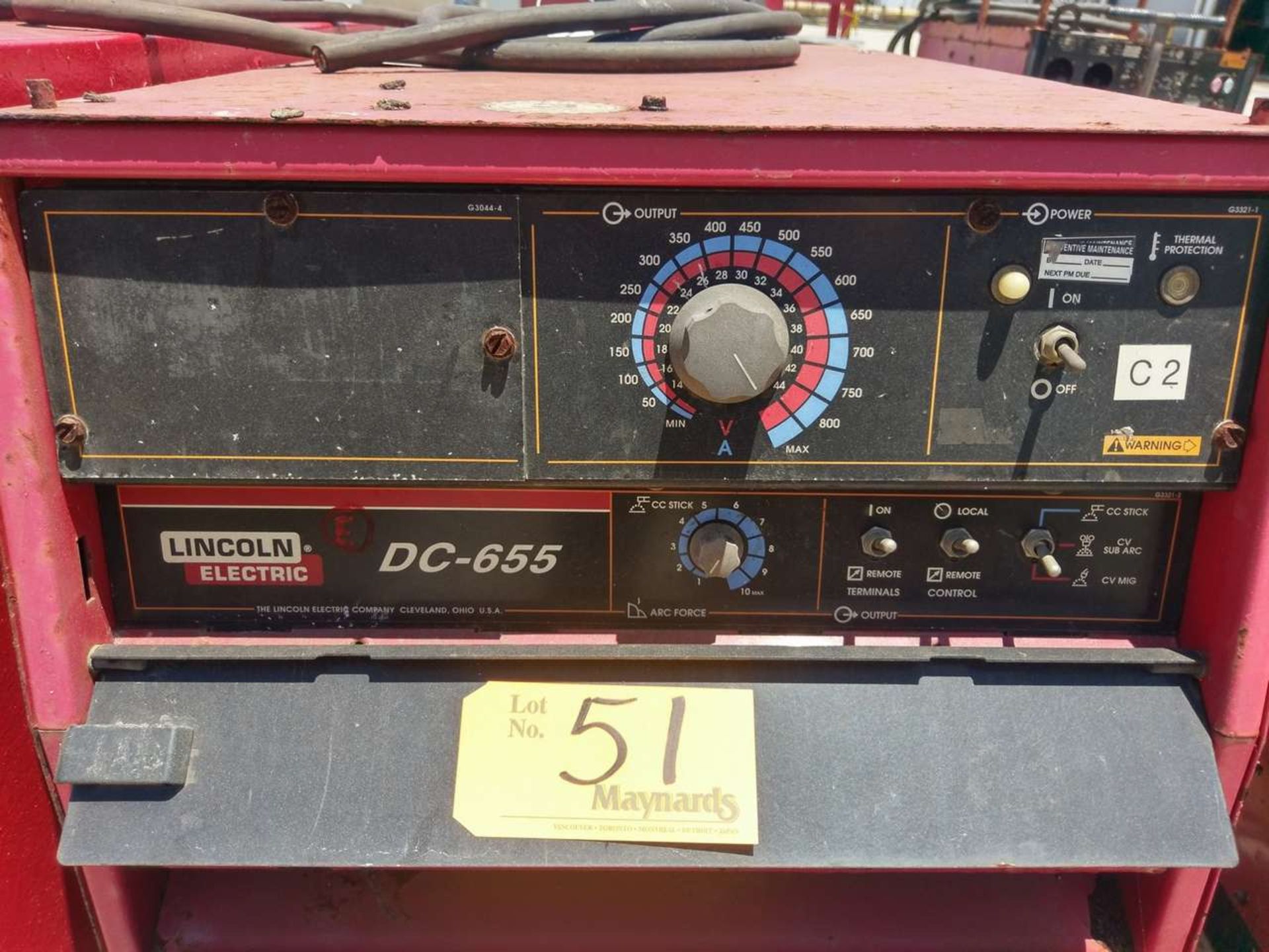 Lincoln Electric IdealArc DC655 Welding Power Source - Image 2 of 5