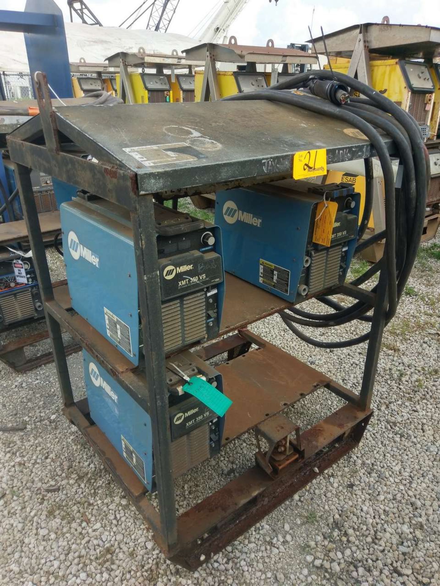 Miller XMT 350 VS (3) DC Inverter Arc Welder