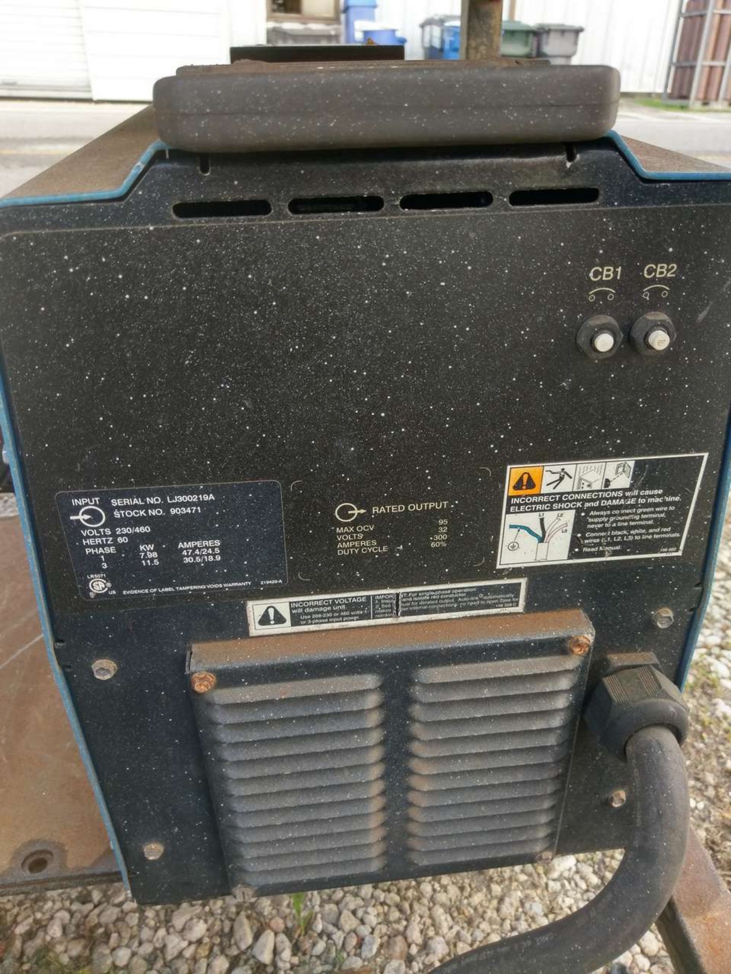 Miller XMT 304 CC/CV (4) DC Inverter Arc Welder - Image 14 of 19