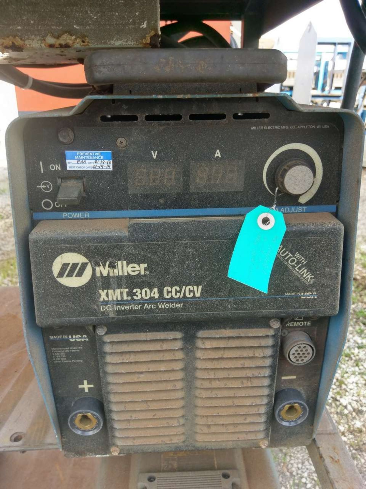 Miller XMT 304 CC/CV (4) DC Inverter Arc Welder - Image 7 of 19