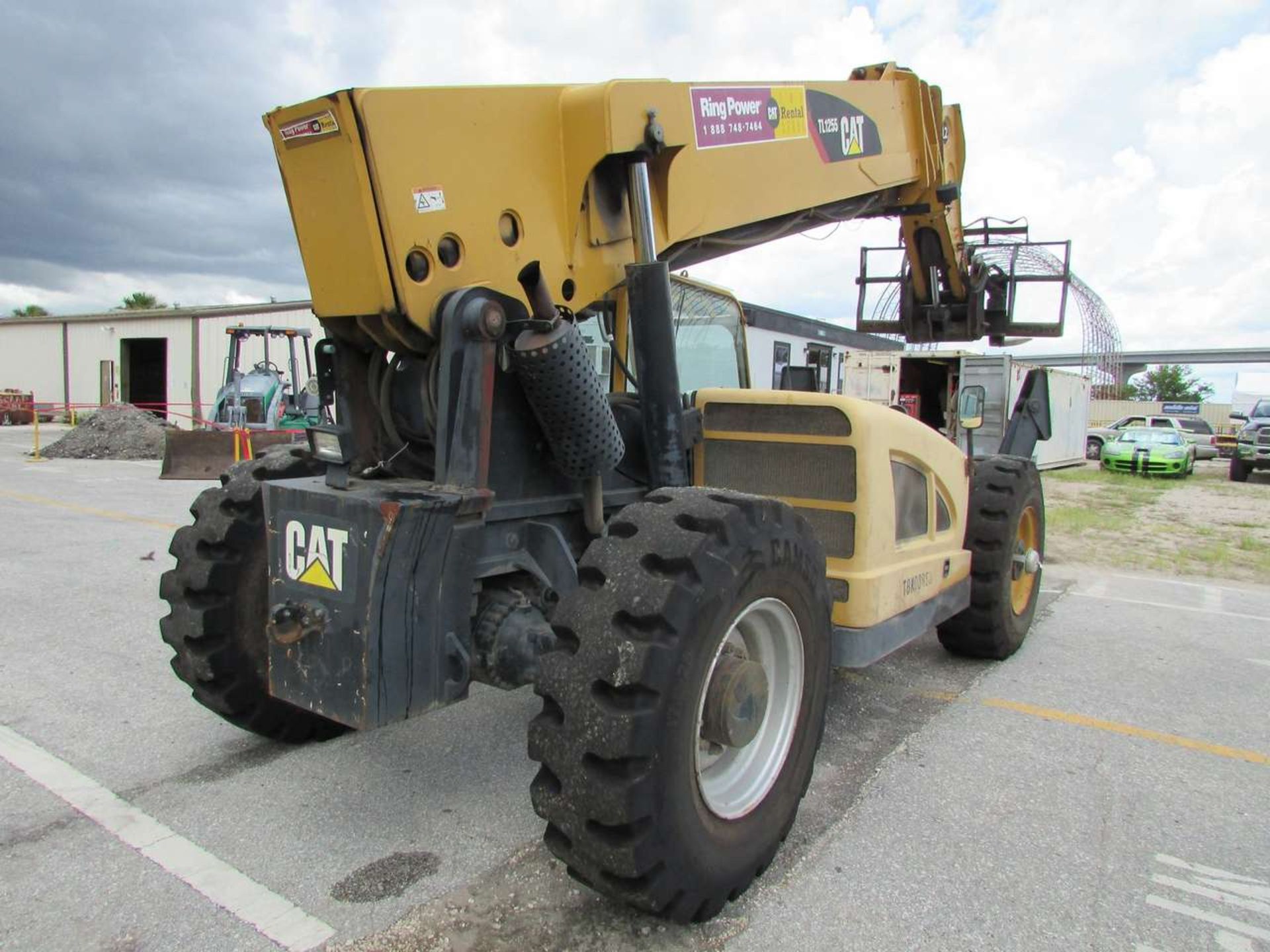 2011 CAT TL1255 Diesel Telescoping All Terrain Fork Truck - Image 7 of 15