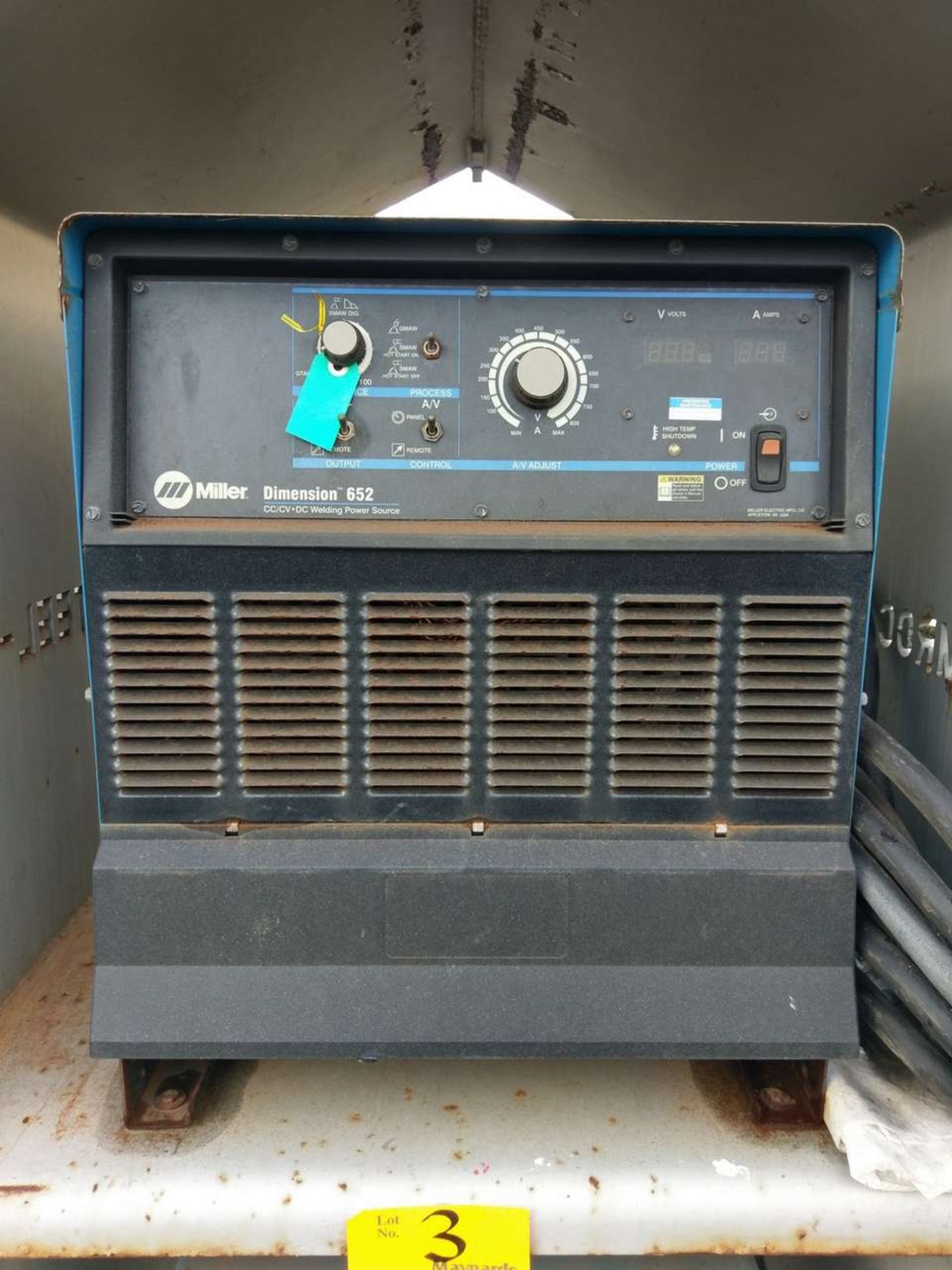 Miller Dimension 652 (2) CC/CV DC Welding Power Sources - Image 2 of 11