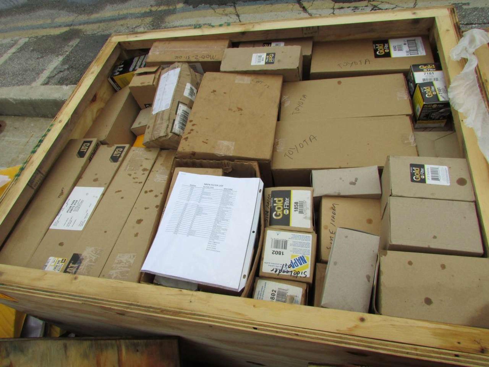 (3) Crates of Crane and Fork Truck Spare Parts - Image 4 of 7