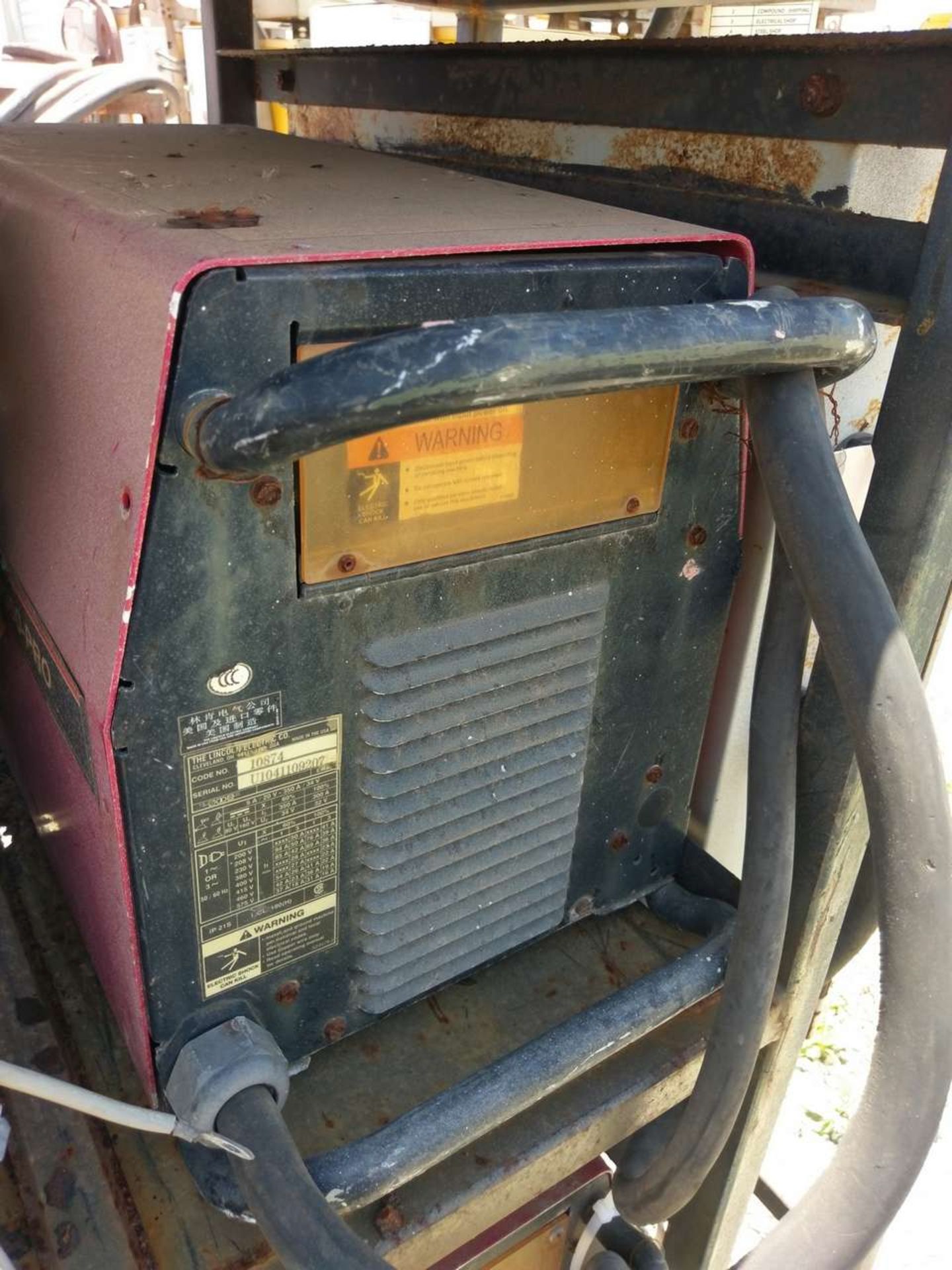 Lincoln Electric Invertec V-350 Pro (3) Welding Power Source - Image 4 of 10