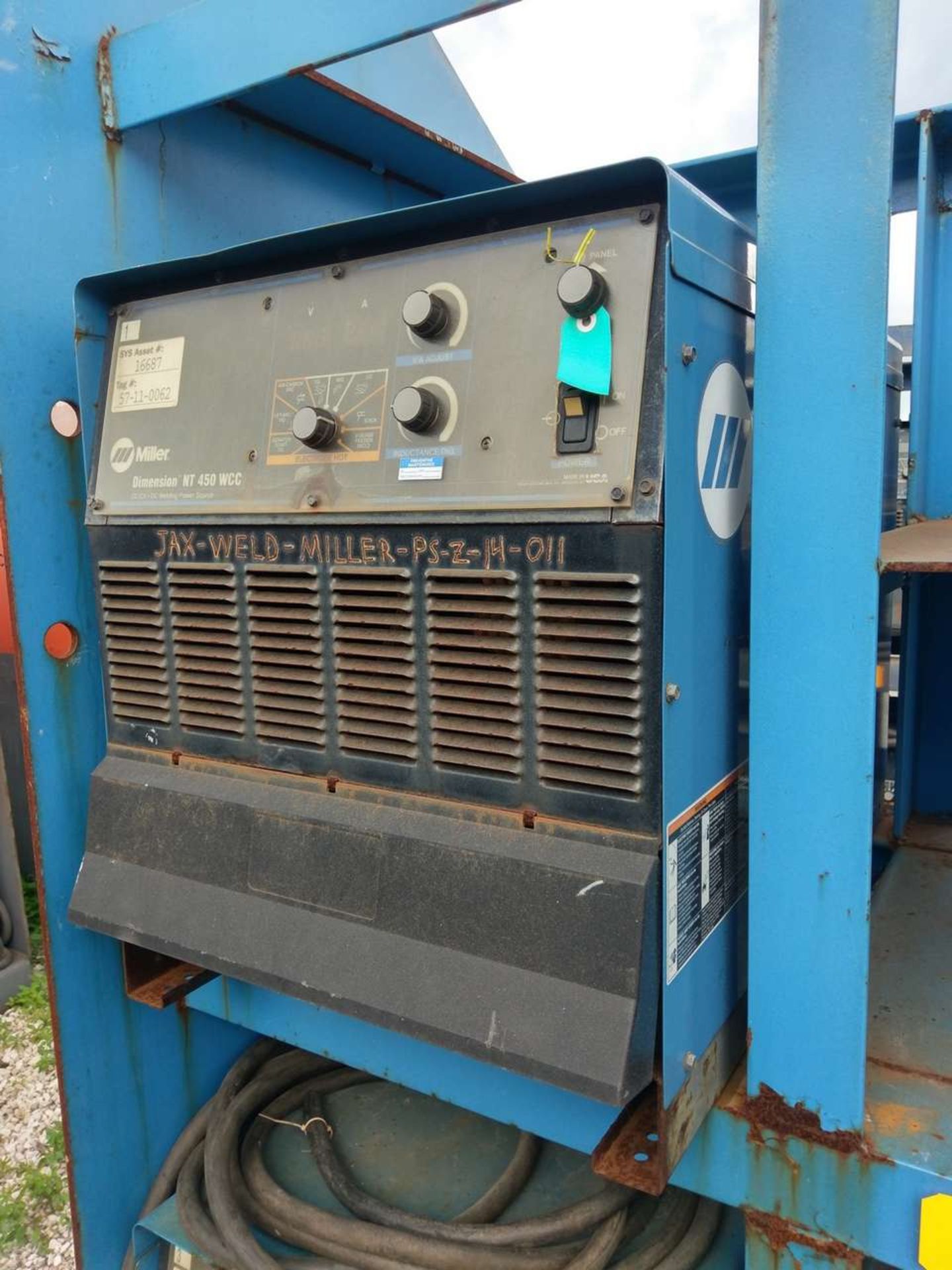 Miller Dimension NT 450 WCC (4) CC/CV DC Welding Power Sources - Image 3 of 22