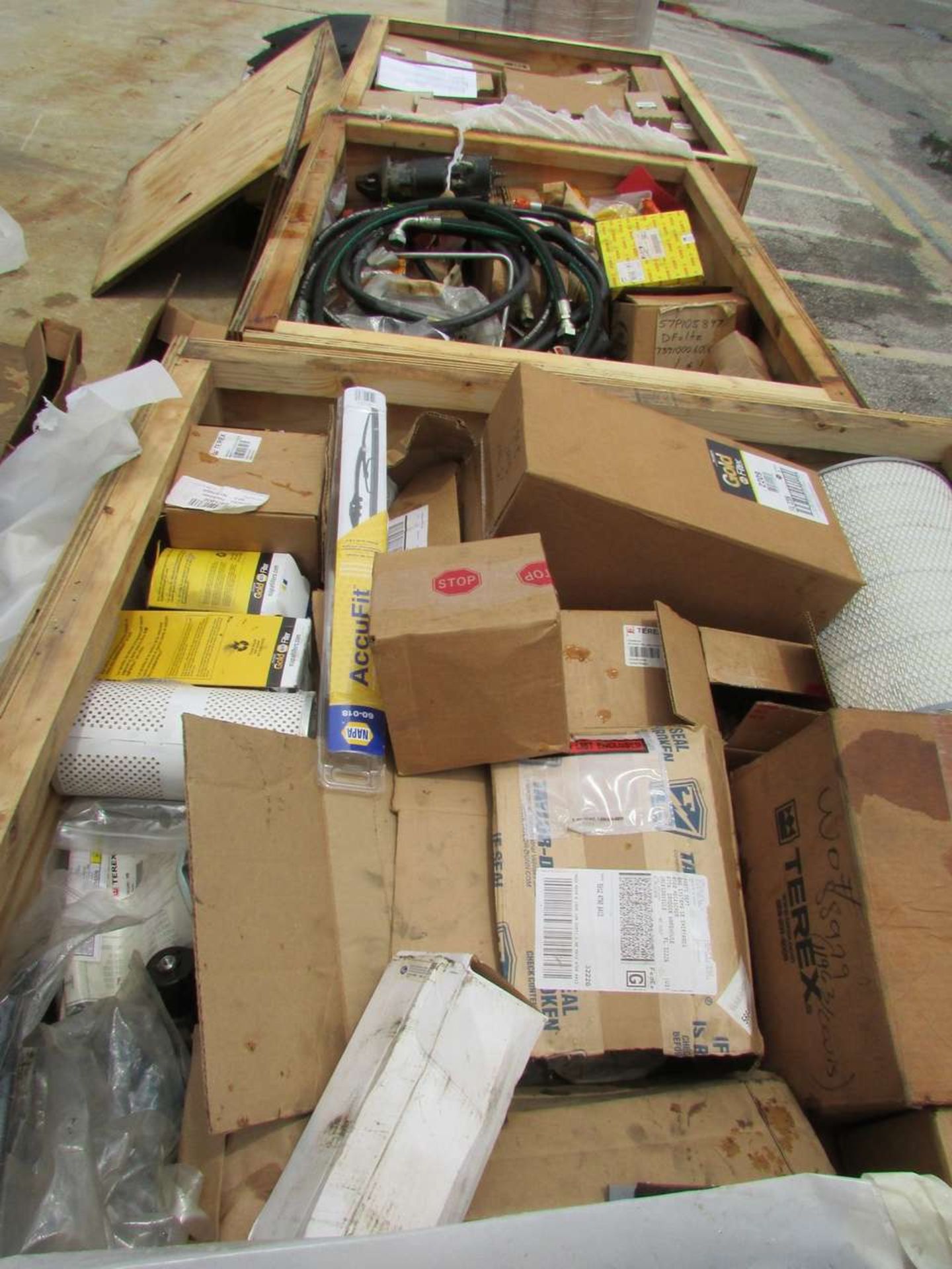 (3) Crates of Crane and Fork Truck Spare Parts - Image 7 of 7
