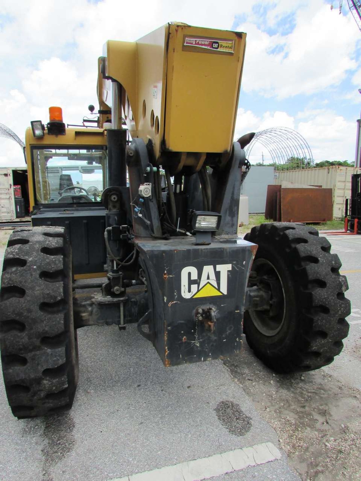 2011 CAT TL1255 Diesel Telescoping All Terrain Fork Truck - Image 6 of 15