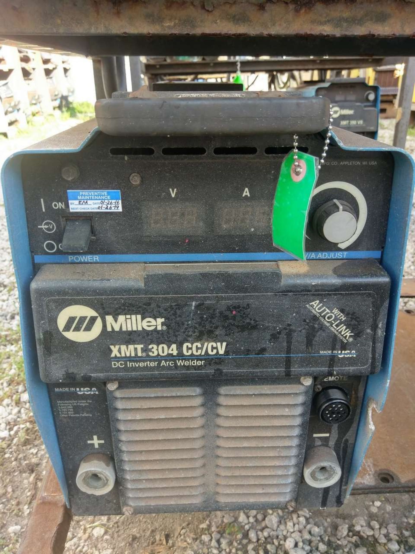 Miller XMT 304 CC/CV (4) DC Inverter Arc Welder - Image 12 of 19