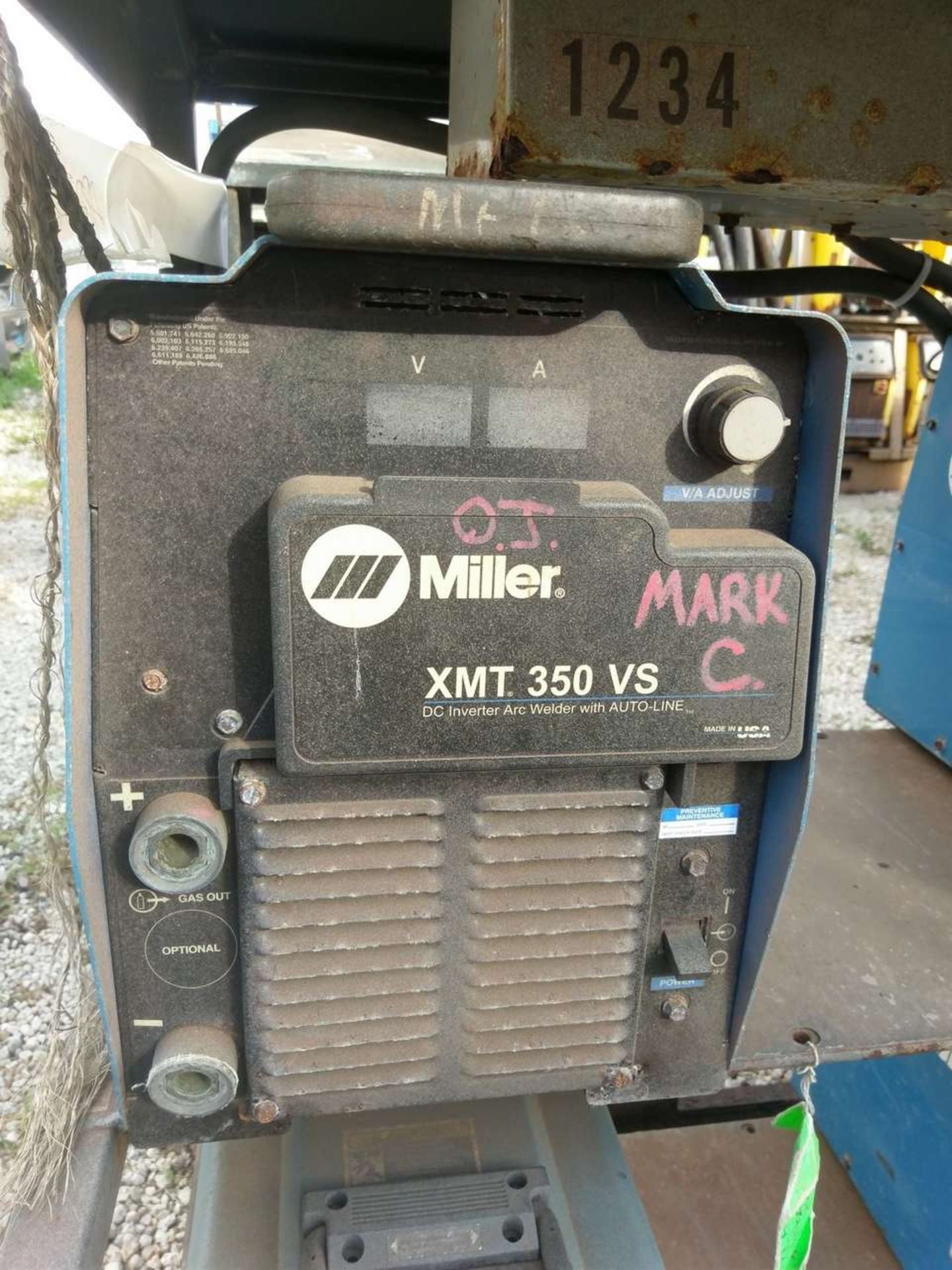 Miller XMT 350 VS (4) DC Inverter Arc Welder - Image 4 of 19