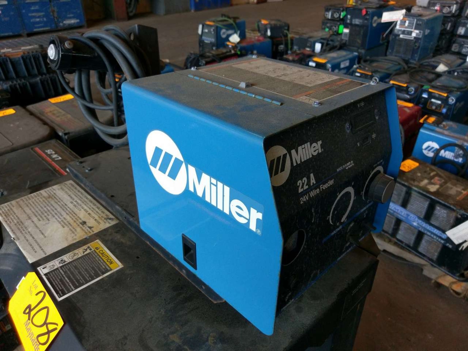 Miller 22A 24V Wire Feeder - Image 4 of 8