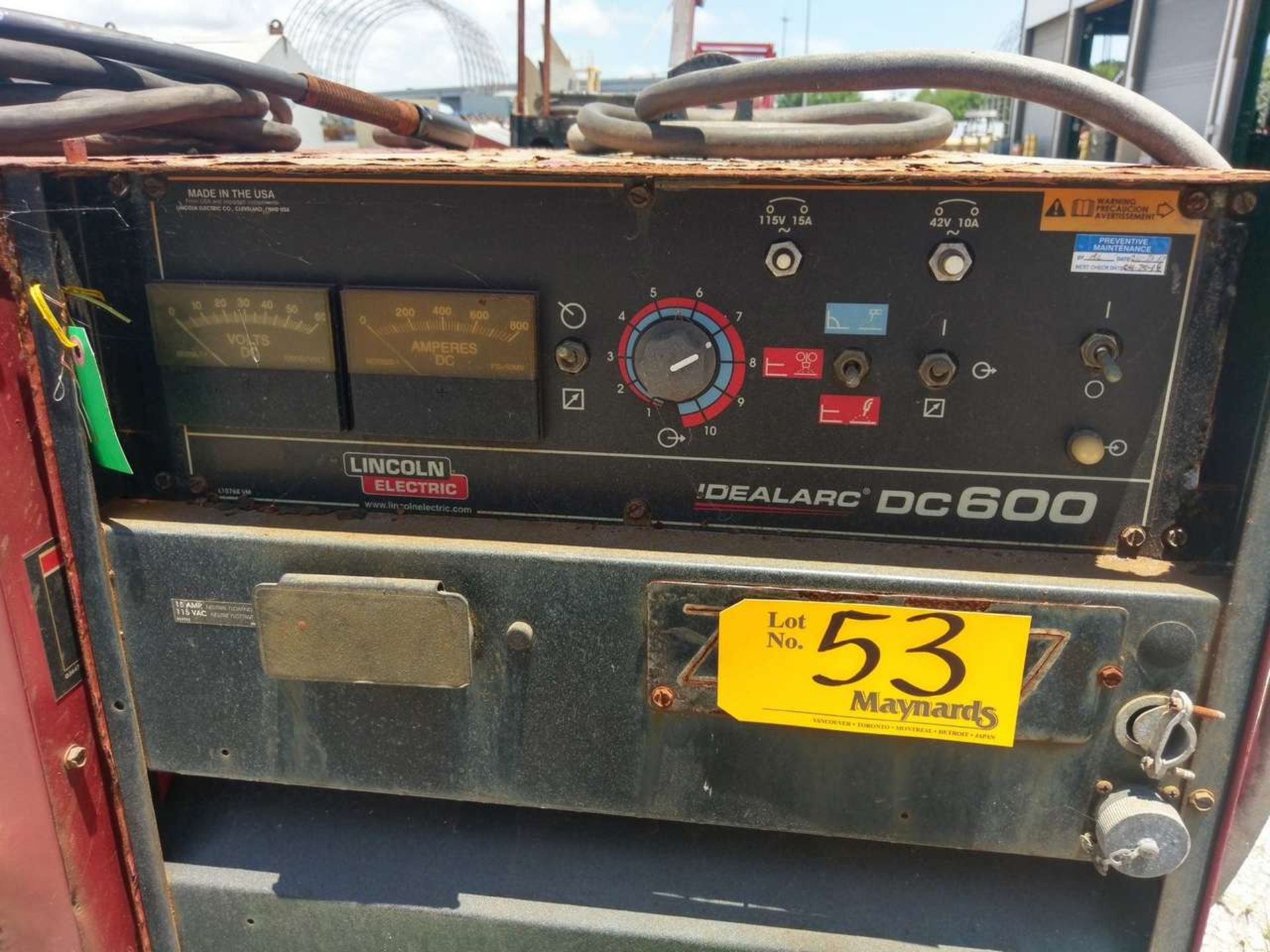 Lincoln Electric IdealArc DC600 Welding Power Source - Image 2 of 6