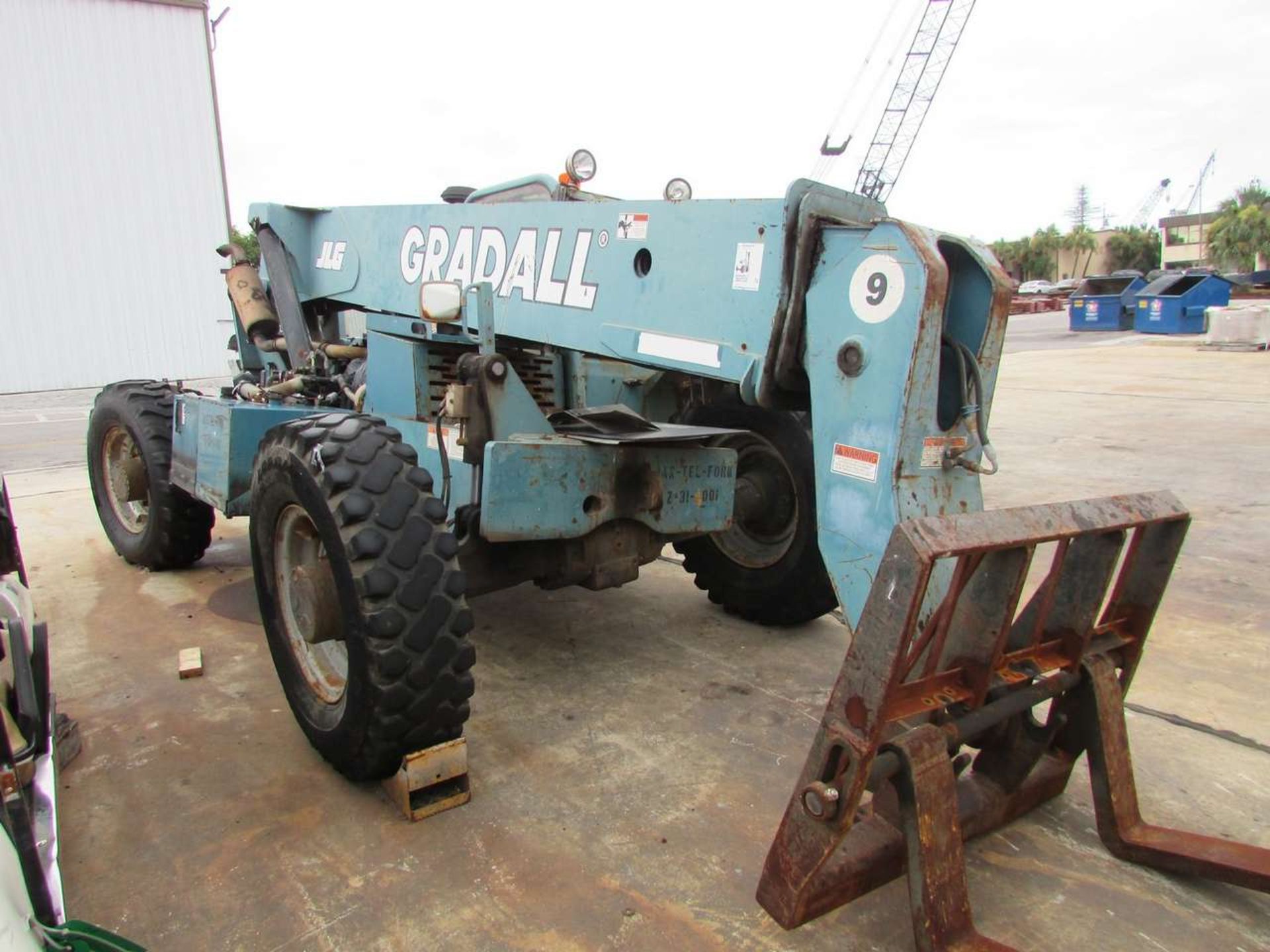 2005 Gradall 534D-9 Diesel Telescoping All Terrain Fork Truck - Image 7 of 14