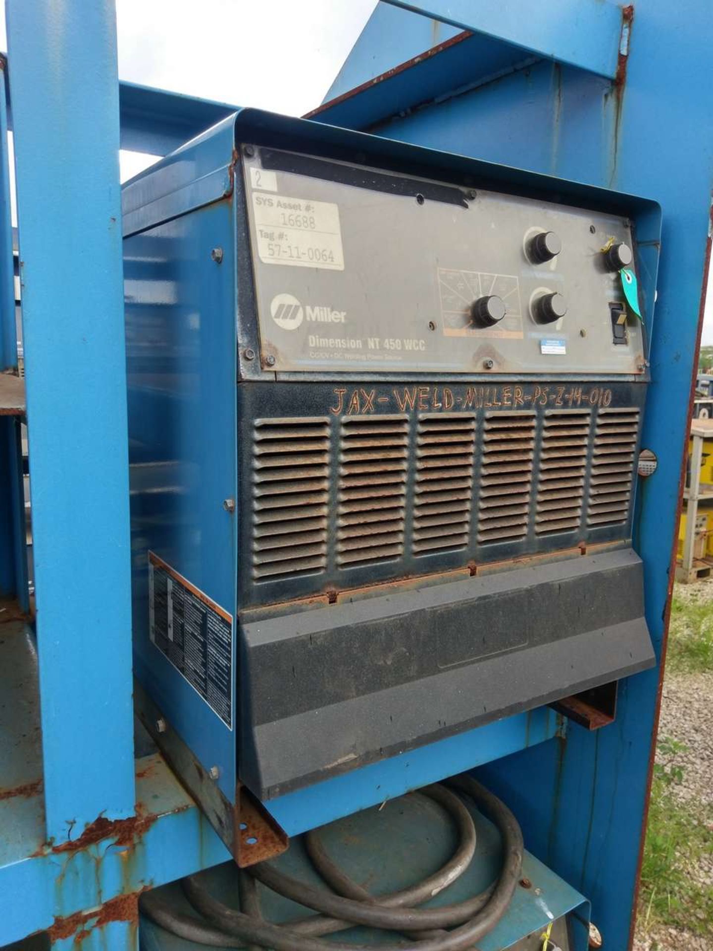 Miller Dimension NT 450 WCC (4) CC/CV DC Welding Power Sources - Image 8 of 22