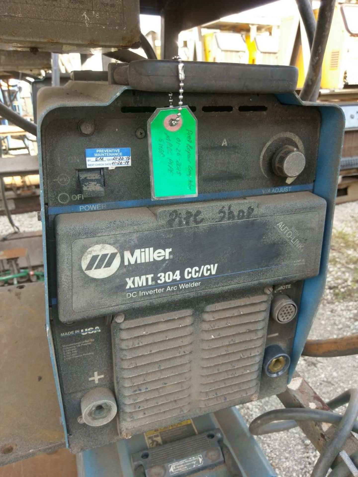 Miller XMT 304 CC/CV (4) DC Inverter Arc Welder - Image 8 of 19