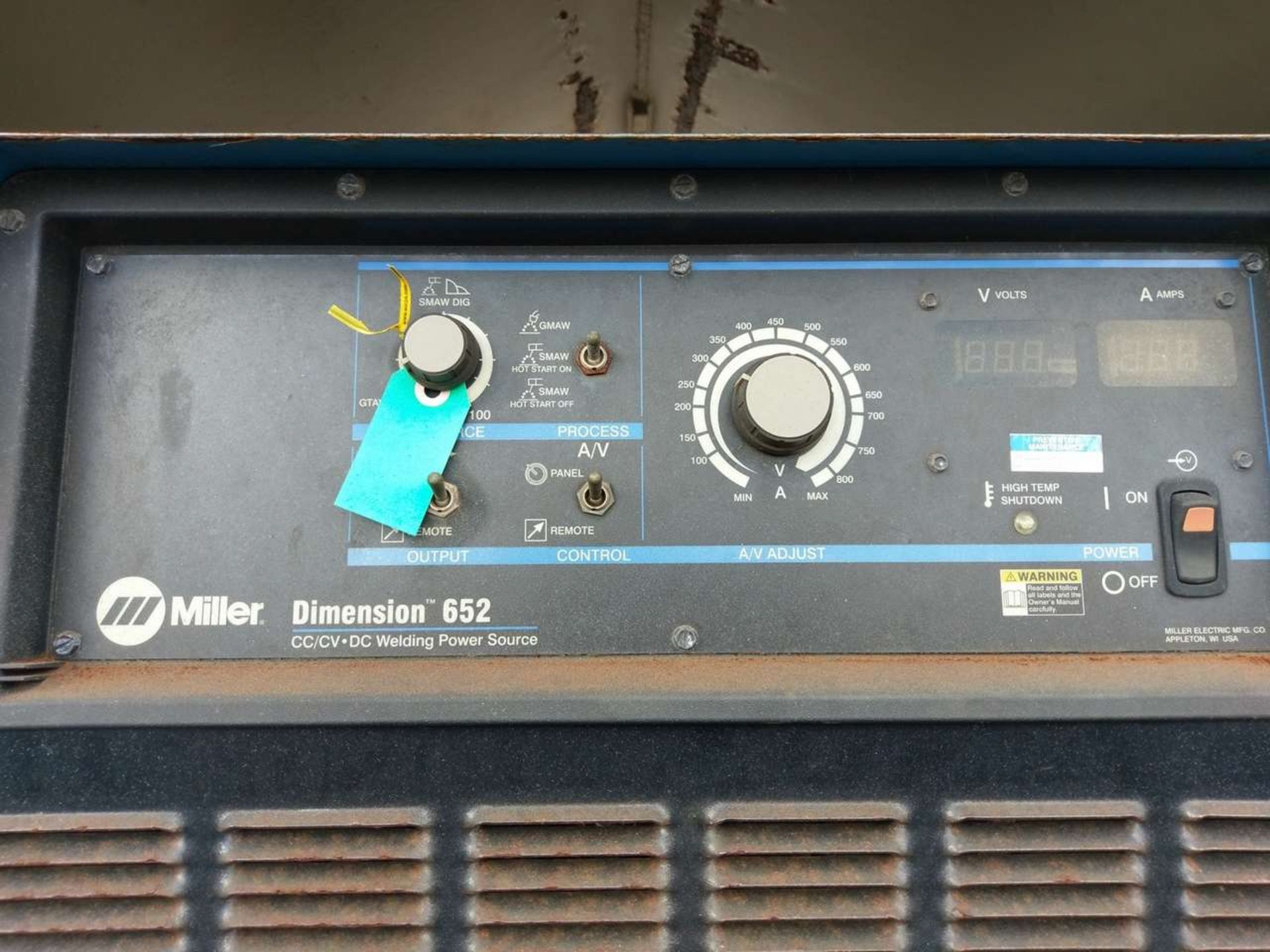 Miller Dimension 652 (2) CC/CV DC Welding Power Sources - Image 3 of 11