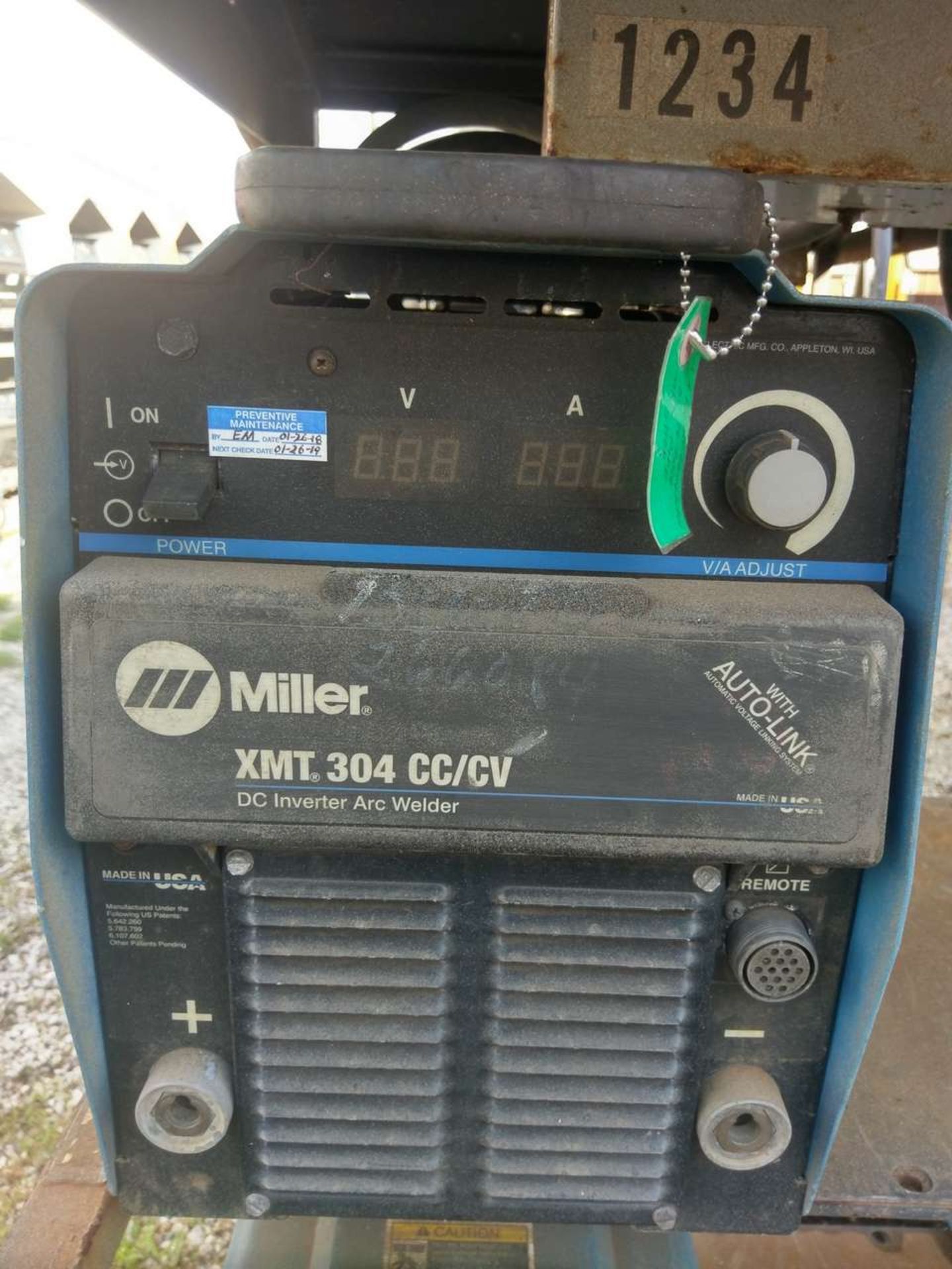 Miller XMT 304 CC/CV (4) DC Inverter Arc Welder - Image 4 of 19