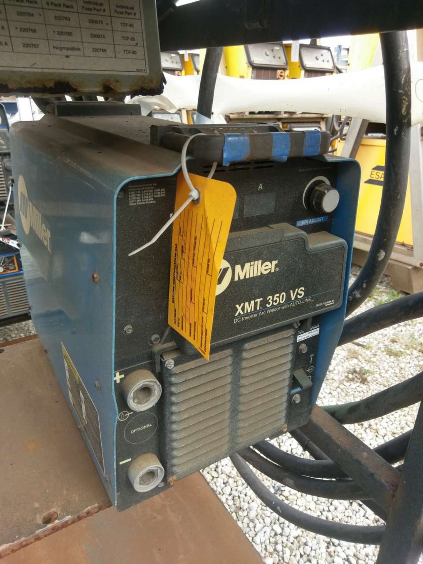 Miller XMT 350 VS (3) DC Inverter Arc Welder - Image 8 of 15