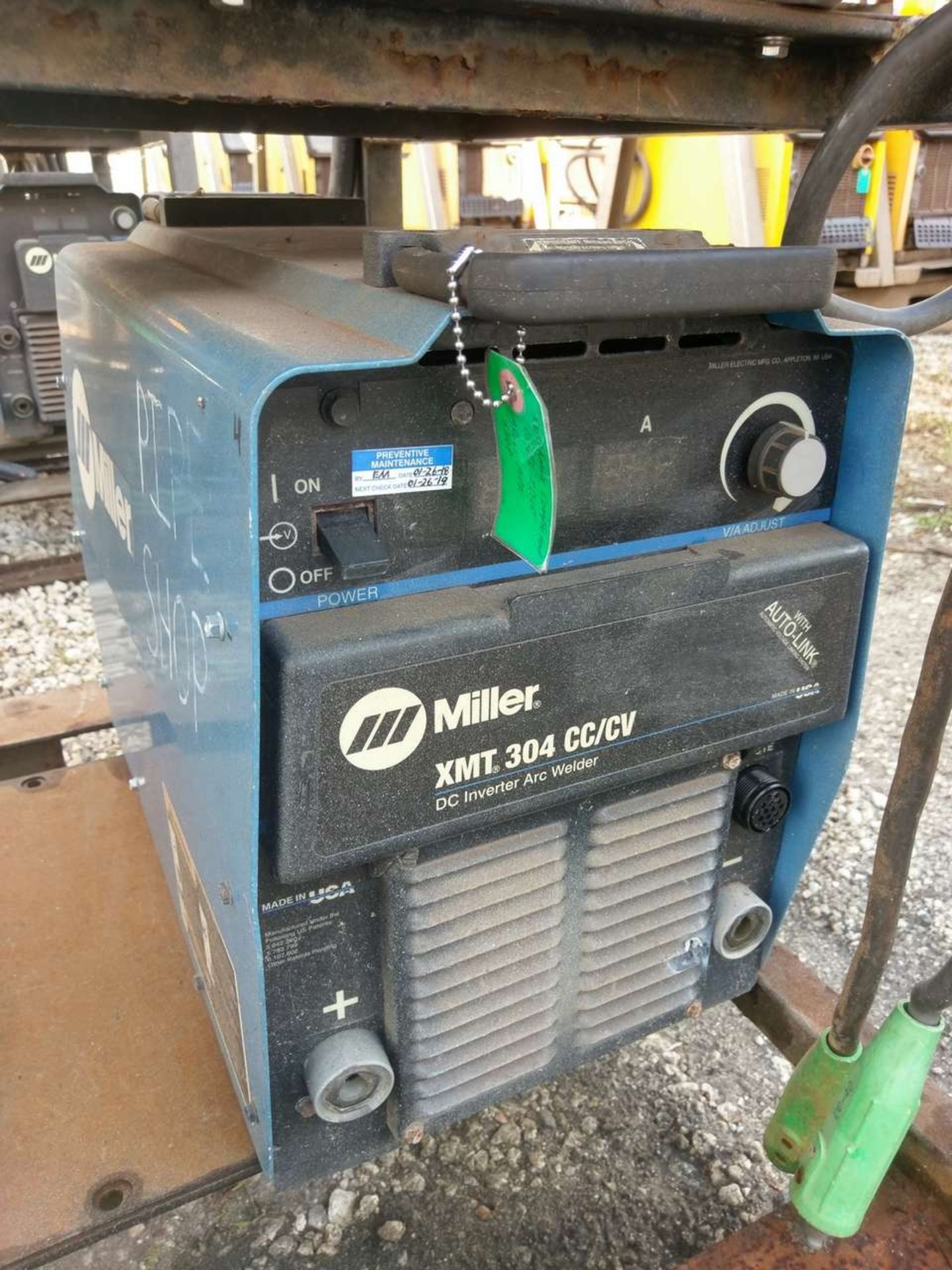 Miller XMT 304 CC/CV (4) DC Inverter Arc Welder - Image 16 of 19