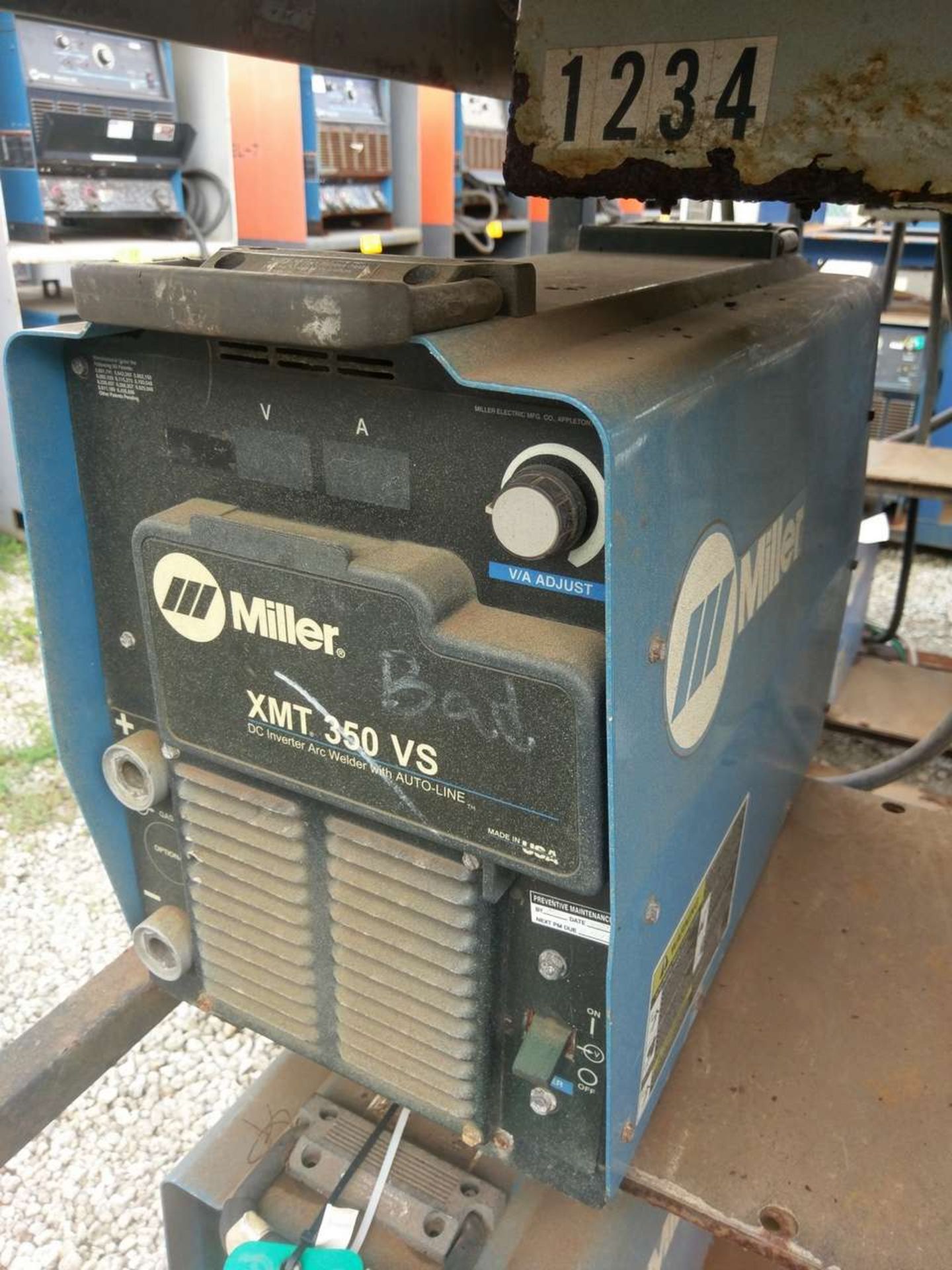 Miller XMT 350 VS (3) DC Inverter Arc Welder - Image 4 of 15