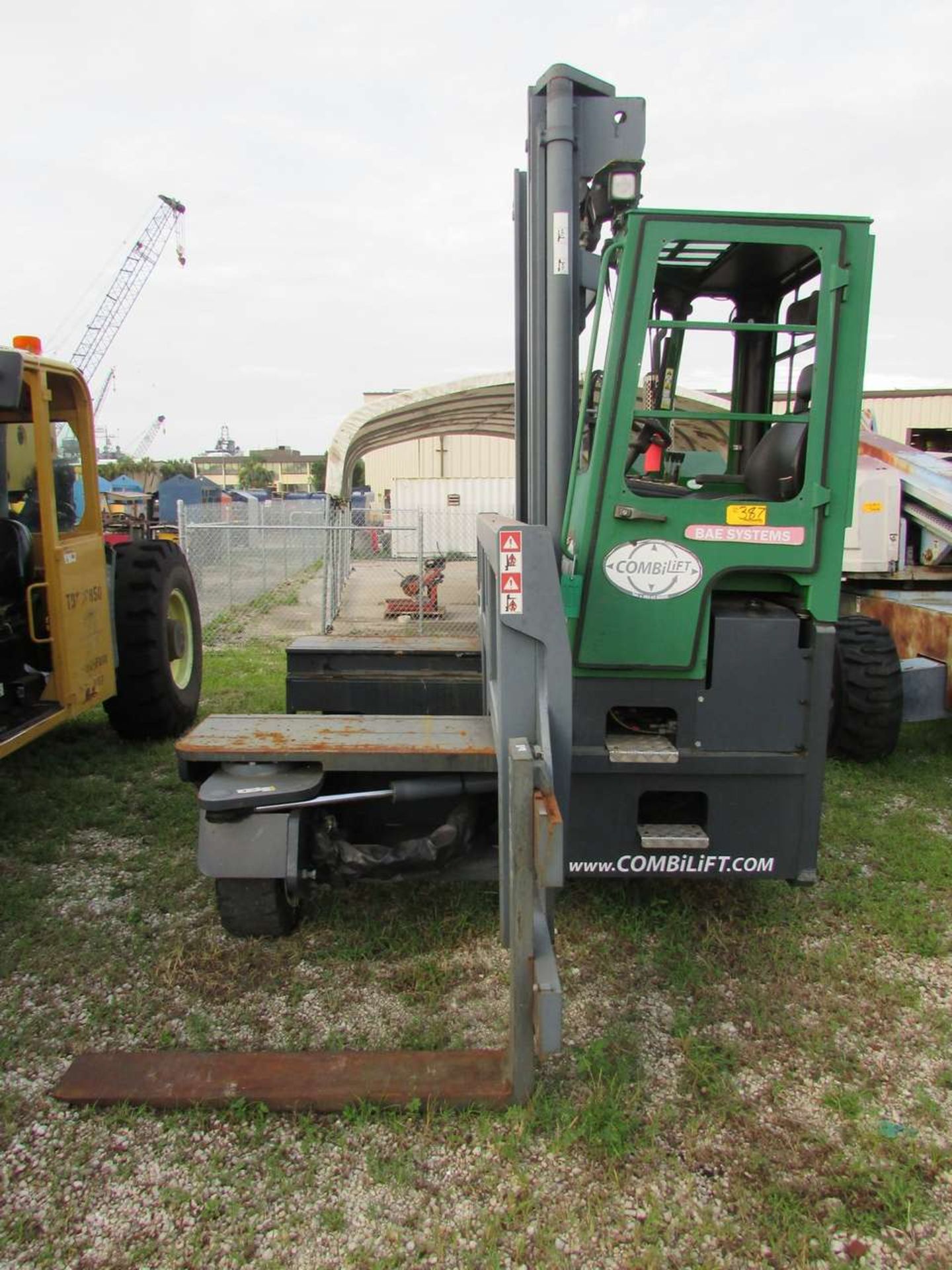 2014 CombiLift C14,000 3 Wheel Side Loading Fork Truck - Image 2 of 21