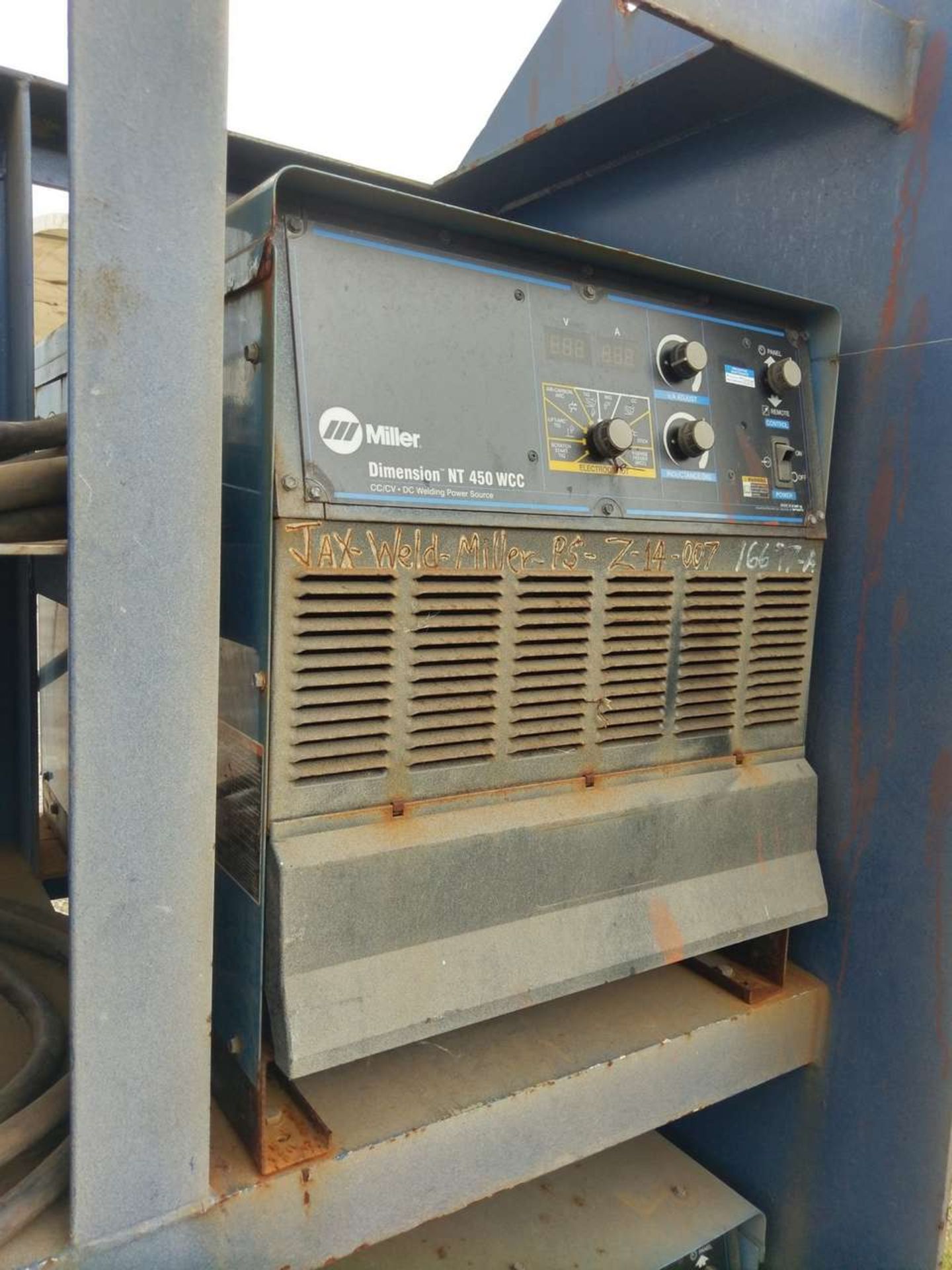 Miller Dimension NT 450 WCC (4) CC/CV DC Welding Power Sources - Image 8 of 22