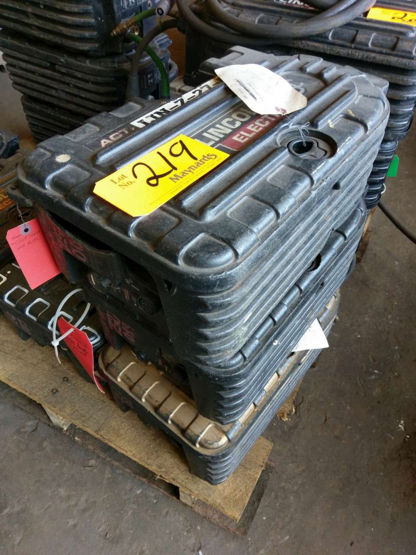 Lincoln Electric Activ8 (3) Wire Feeders