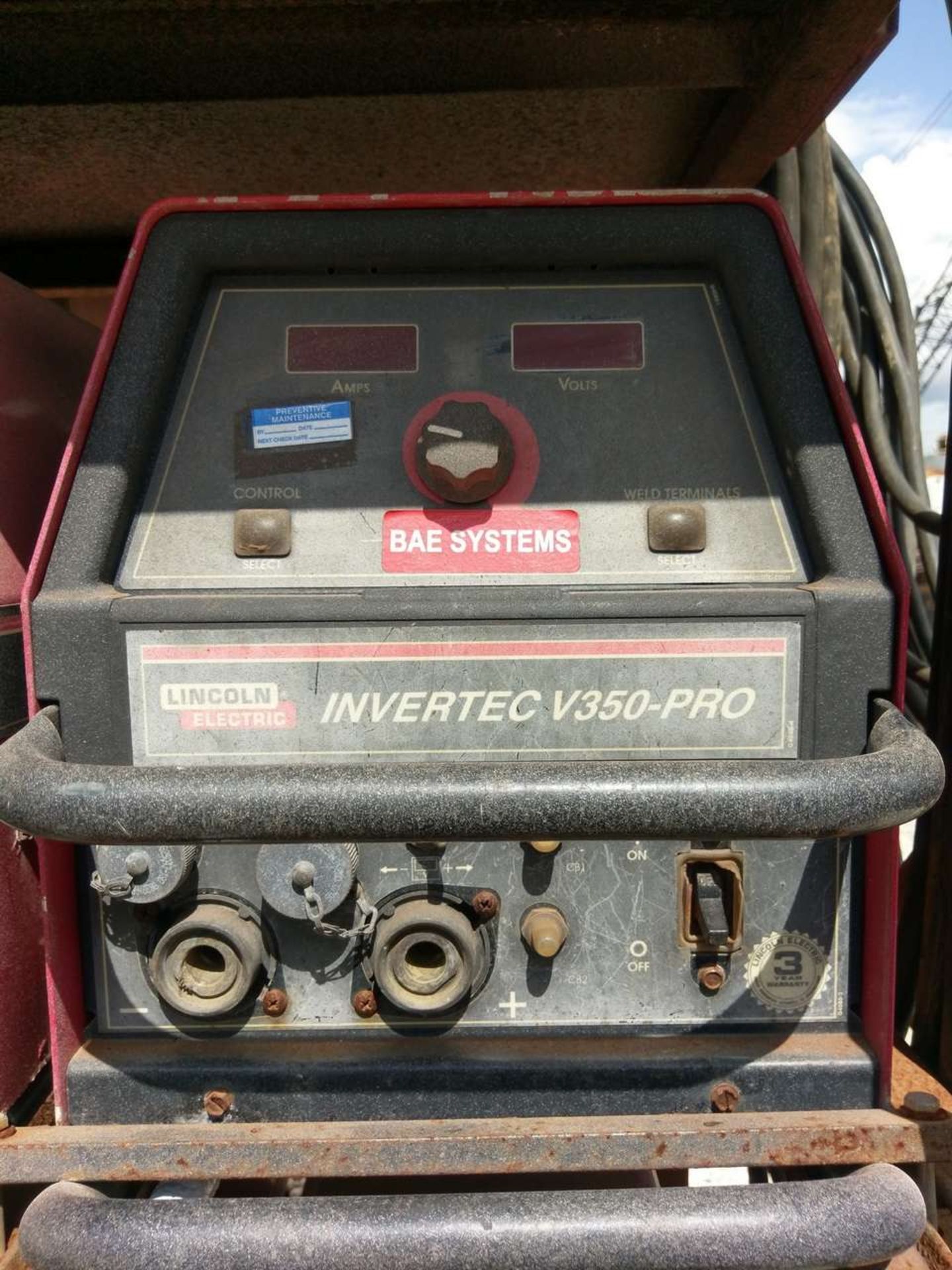 Lincoln Electric Invertec V-350 Pro (4) Welding Power Source - Image 7 of 18