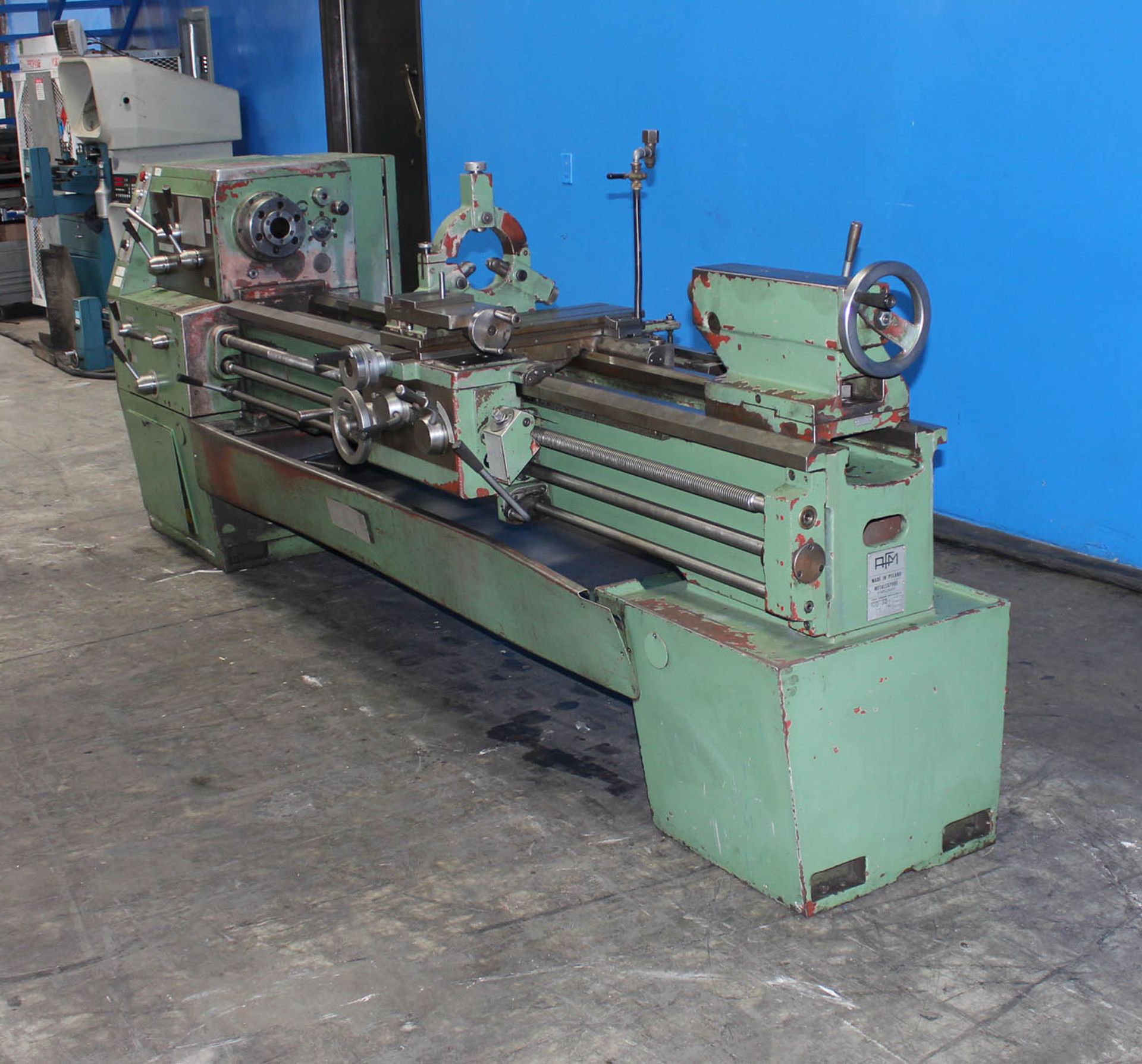 AFM Andychow 18"/25" x 80" Engine Lathe, 3-Jaw Chuck, Taper Attachment, Steady Rest (4774) - Image 2 of 7