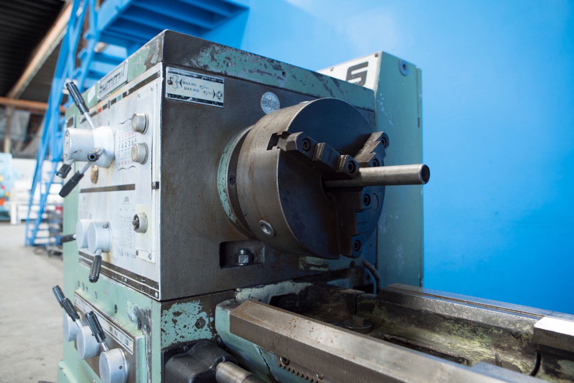 Summit Lathe, 16”/24” x 80”, 3-Jaw Chuck, Taper Attachment, S/N B400/2000 (4536) - Image 8 of 13