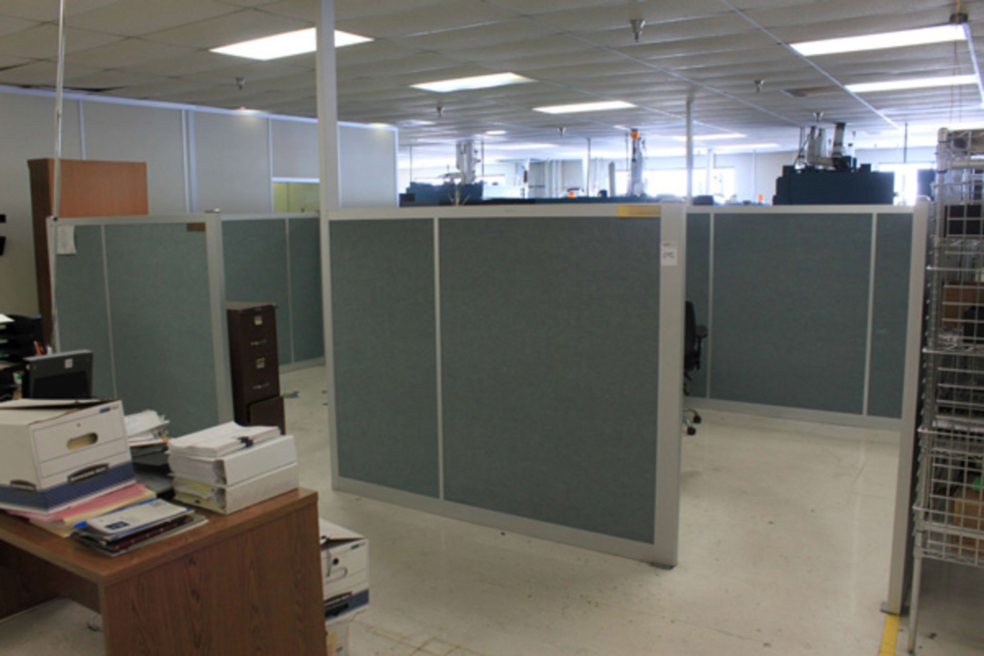 All Cubicles Throughout Lab Area