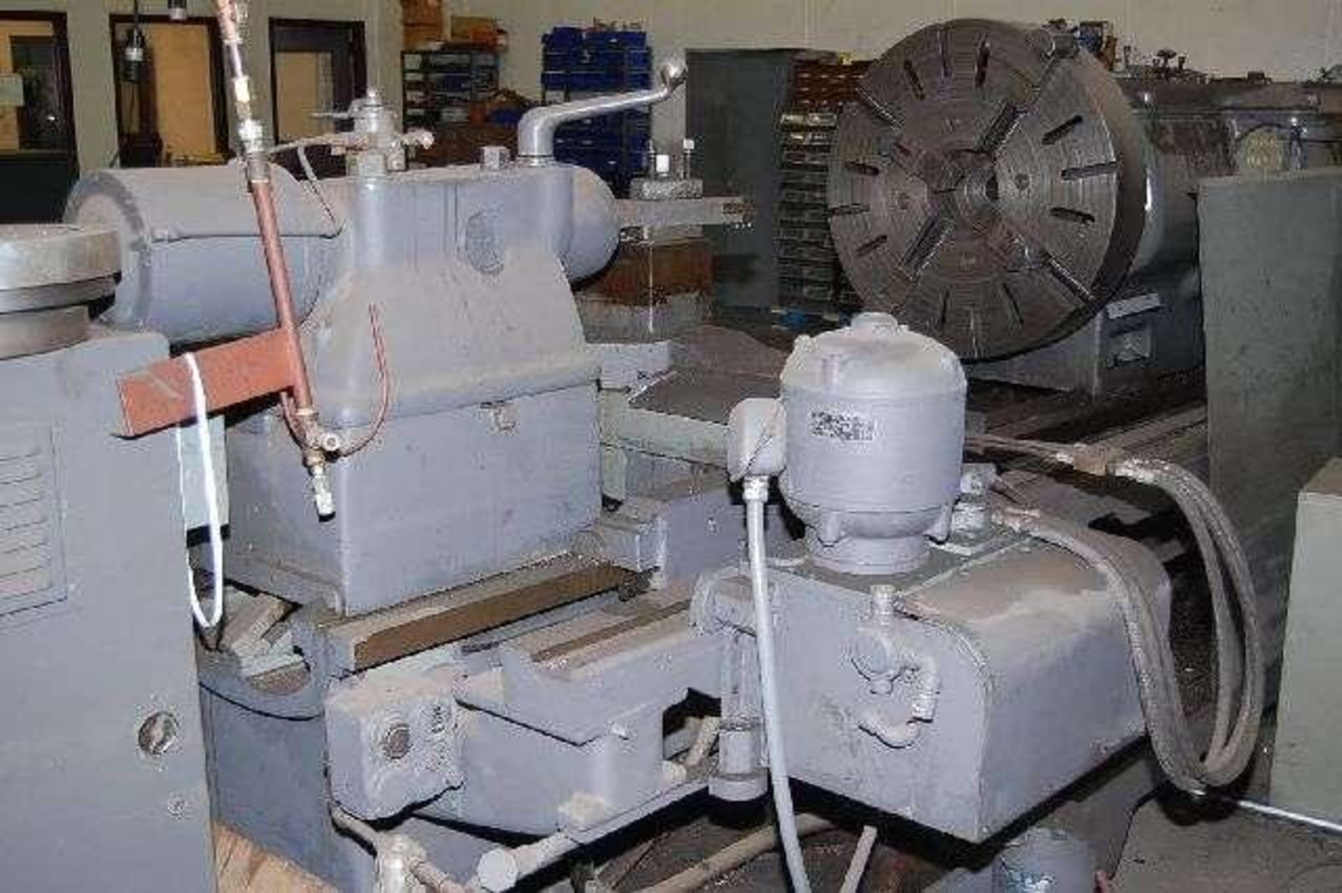 Monarch Lathe, 40” x 48”, Model 25N, 31” 4-Jaw Chuck, Power Quill Tailstock, Tracer Attachment, 25